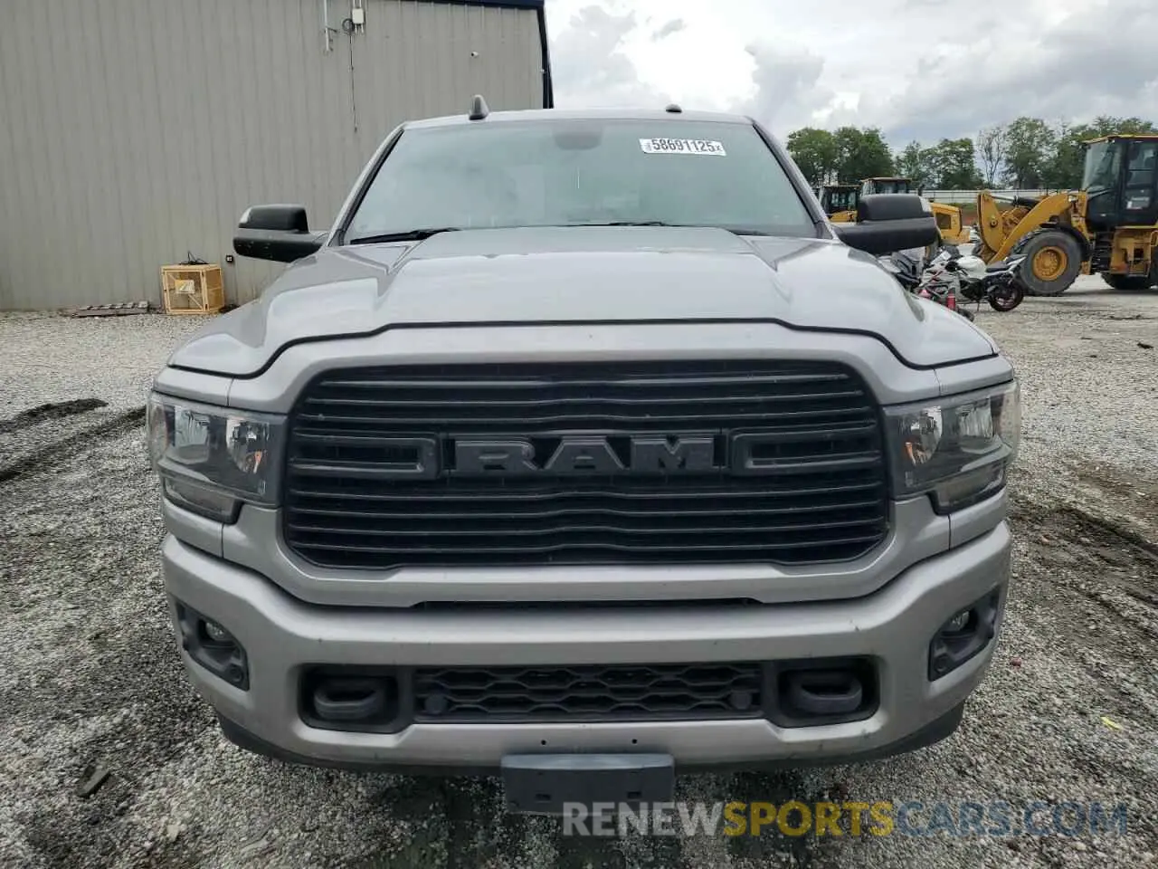 5 Photograph of a damaged car 3C6UR5DL3MG658395 RAM 2500 2021