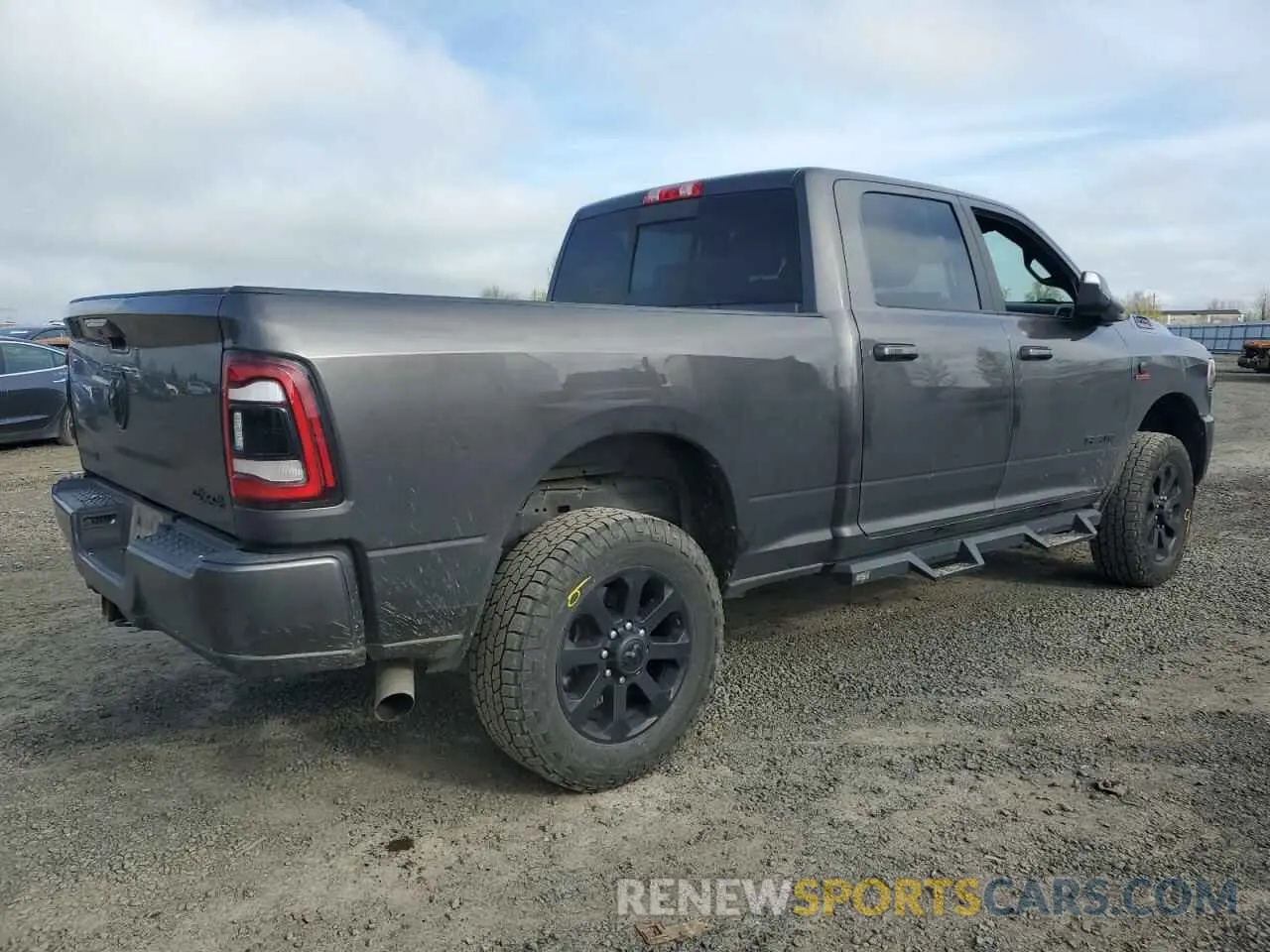 3 Photograph of a damaged car 3C6UR5DL7MG561281 RAM 2500 2021
