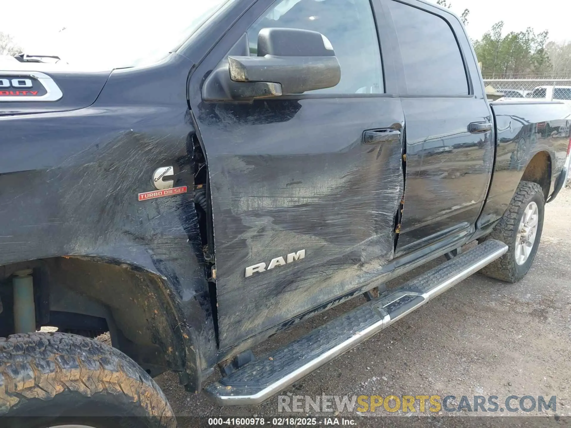18 Photograph of a damaged car 3C6UR5DL7MG695398 RAM 2500 2021
