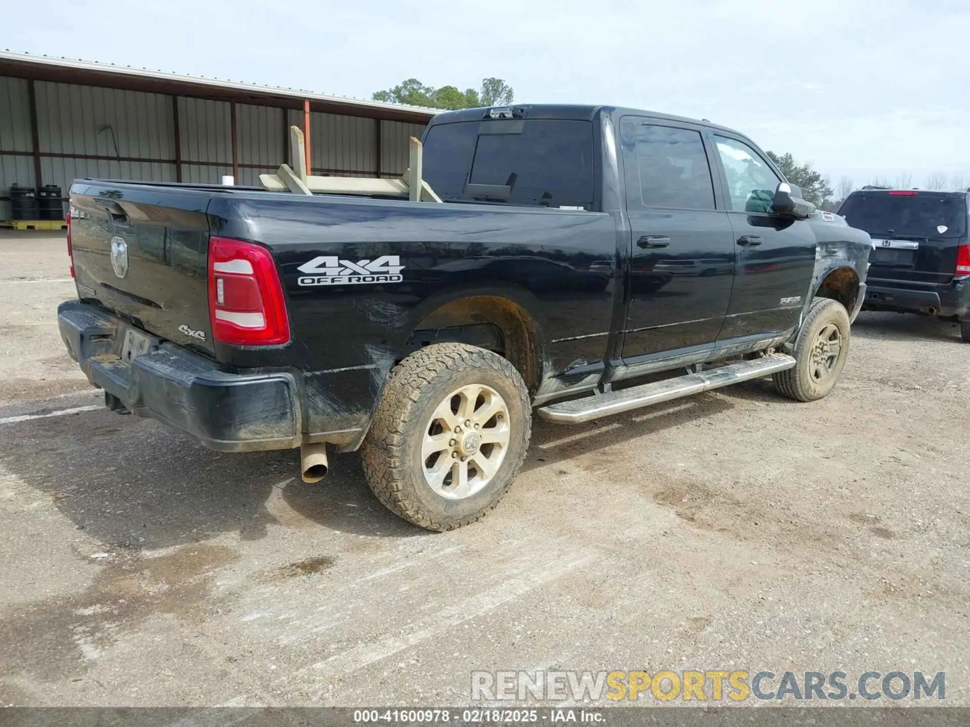 4 Photograph of a damaged car 3C6UR5DL7MG695398 RAM 2500 2021