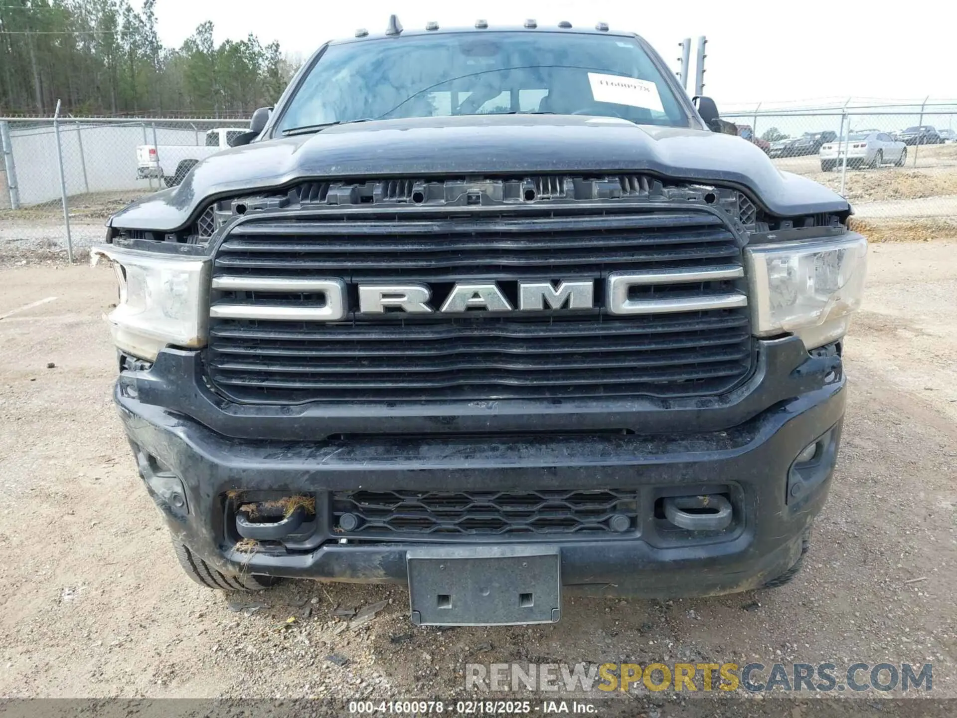 6 Photograph of a damaged car 3C6UR5DL7MG695398 RAM 2500 2021