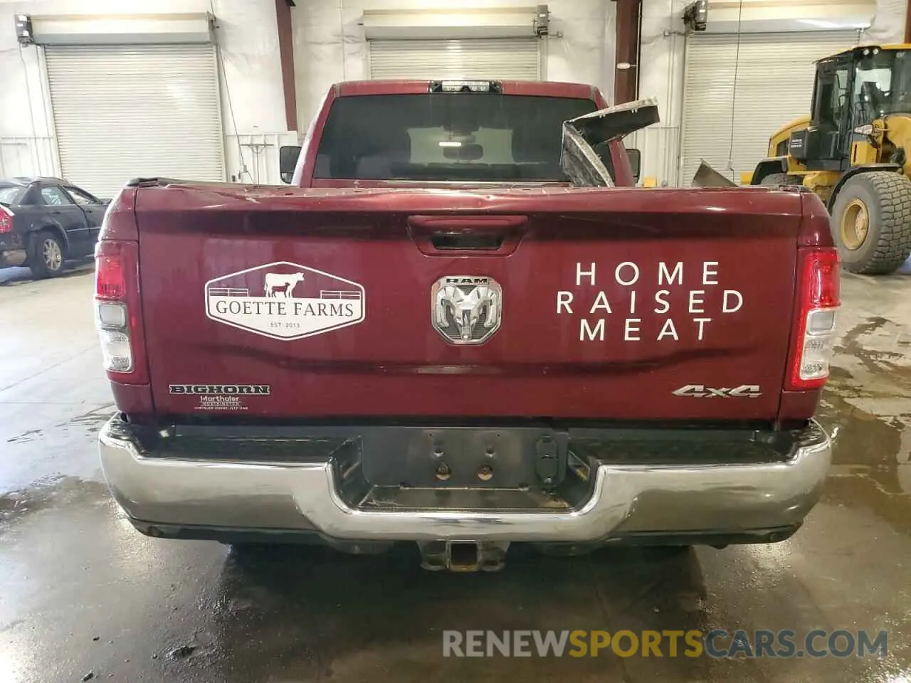 6 Photograph of a damaged car 3C6UR5DLXMG585221 RAM 2500 2021