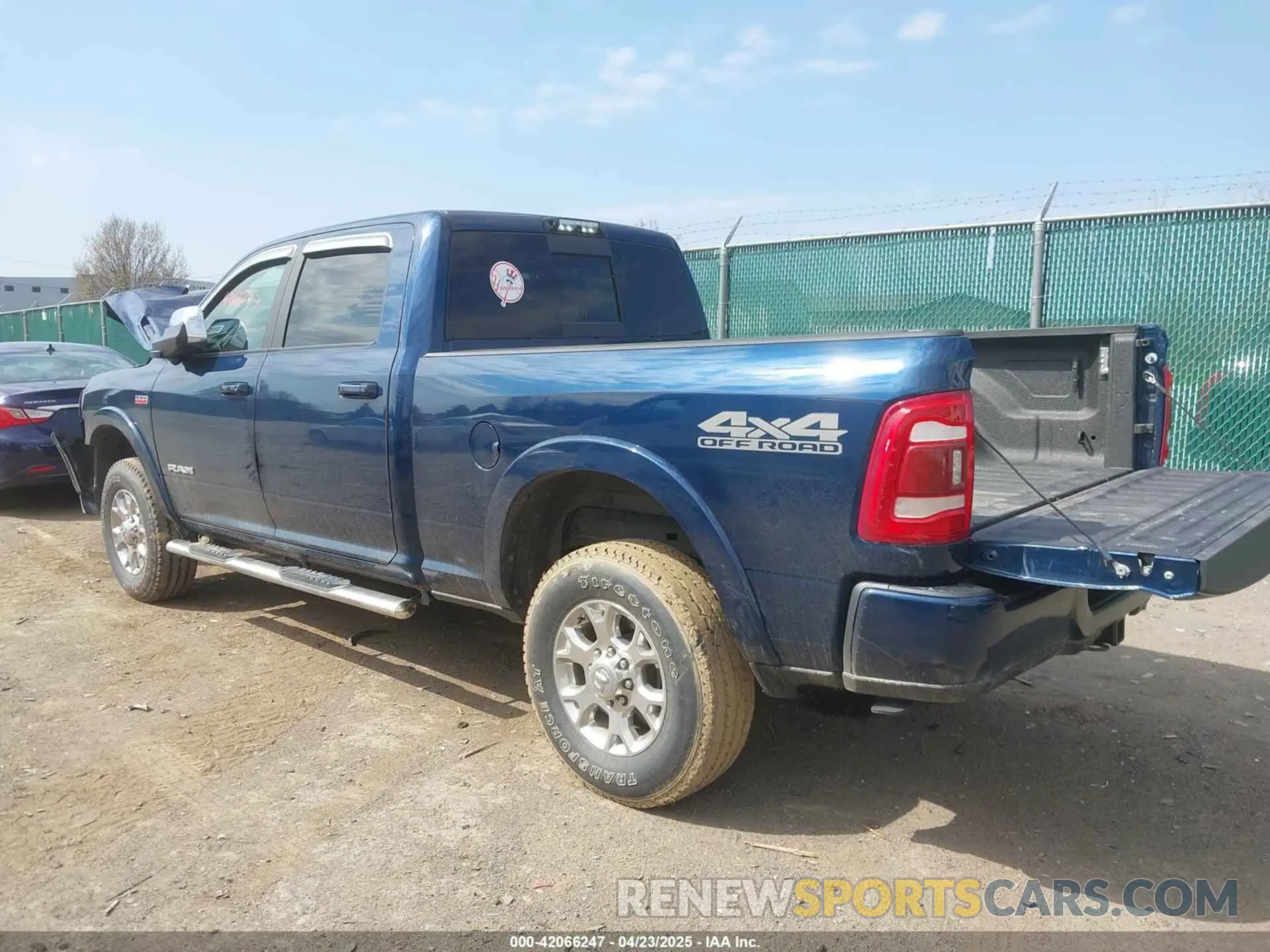 3 Photograph of a damaged car 3C6UR5FJ2MG668959 RAM 2500 2021