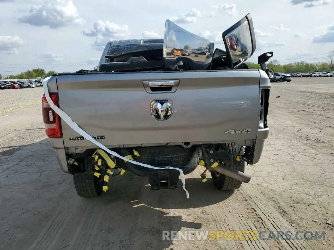 6 Photograph of a damaged car 3C6UR5FJ8MG671770 RAM 2500 2021