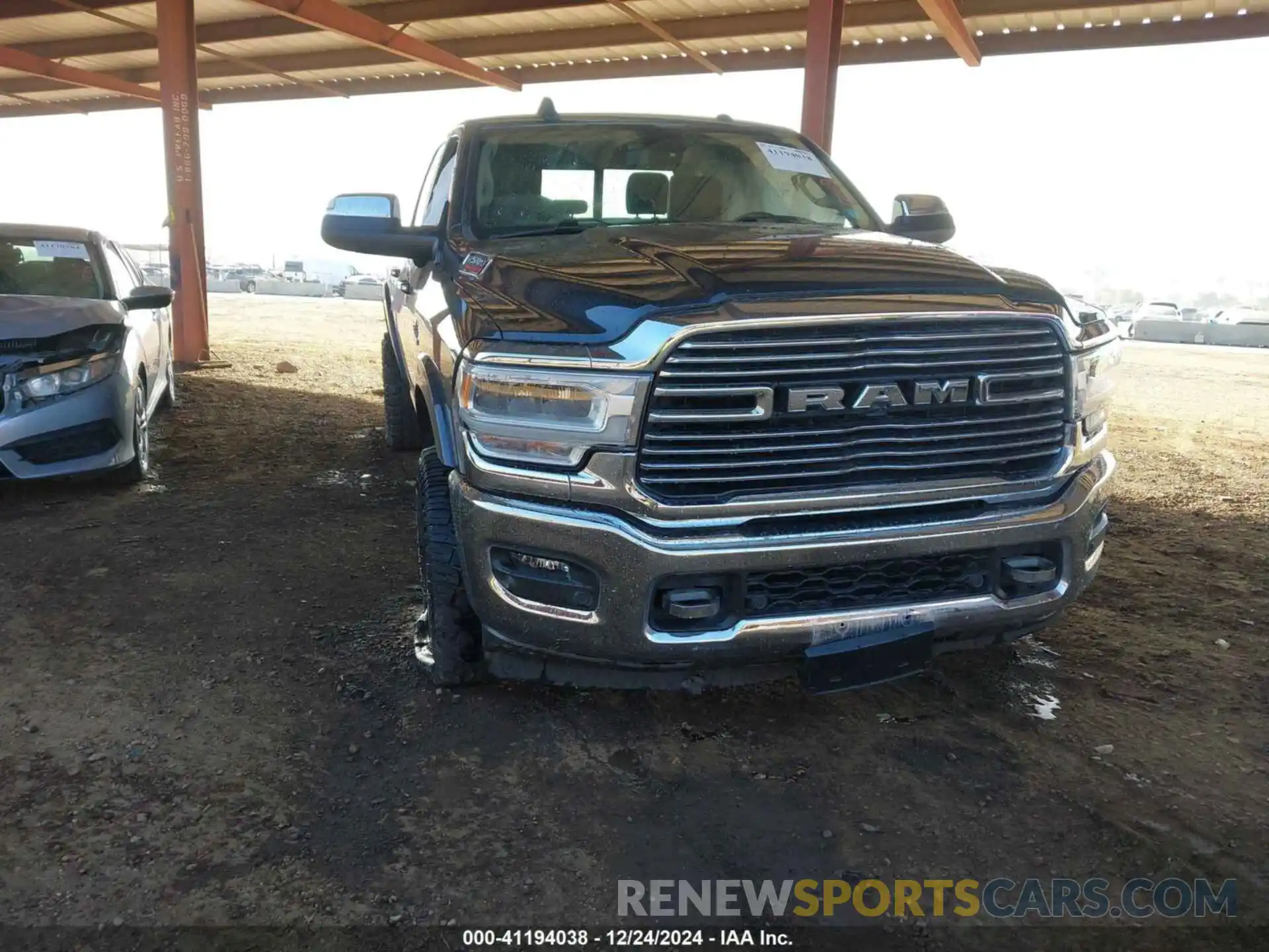 6 Photograph of a damaged car 3C6UR5FL0MG659582 RAM 2500 2021