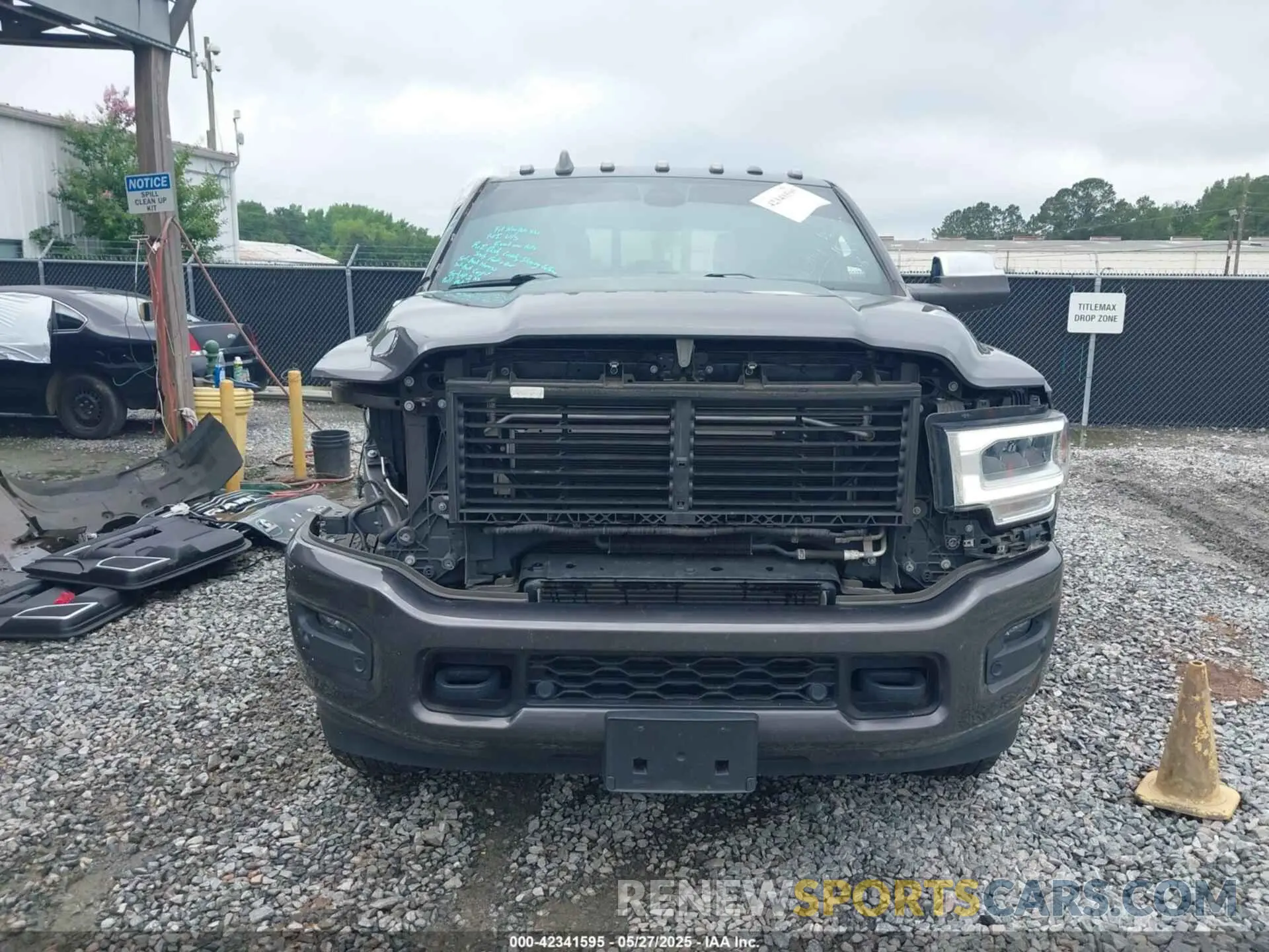13 Photograph of a damaged car 3C6UR5FL1MG561600 RAM 2500 2021