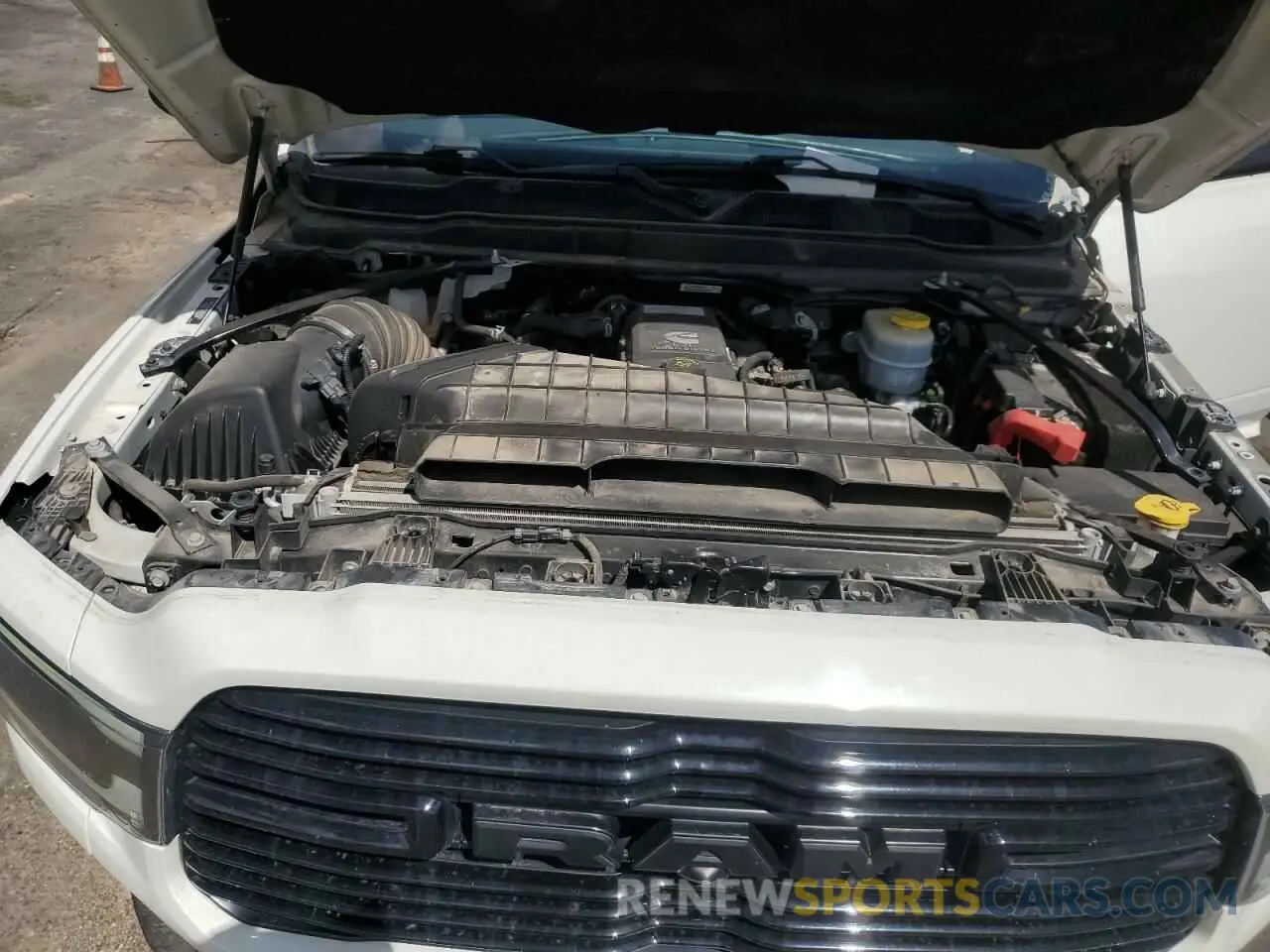 11 Photograph of a damaged car 3C6UR5FL2MG591673 RAM 2500 2021