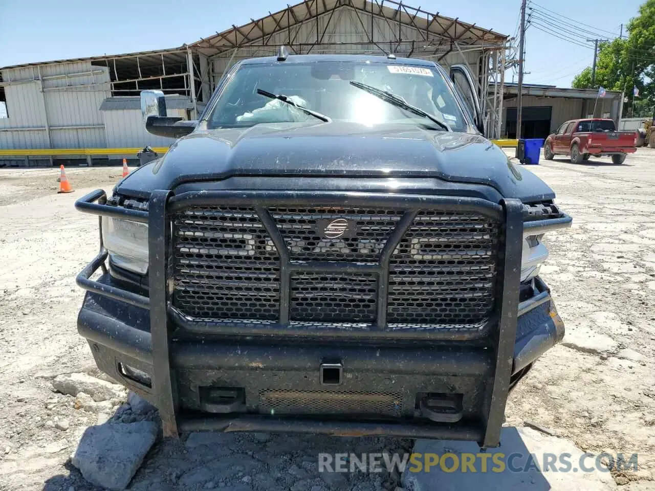 5 Photograph of a damaged car 3C6UR5FL2MG611033 RAM 2500 2021