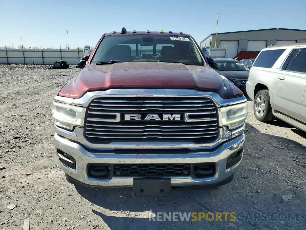 5 Photograph of a damaged car 3C6UR5FL4MG631655 RAM 2500 2021