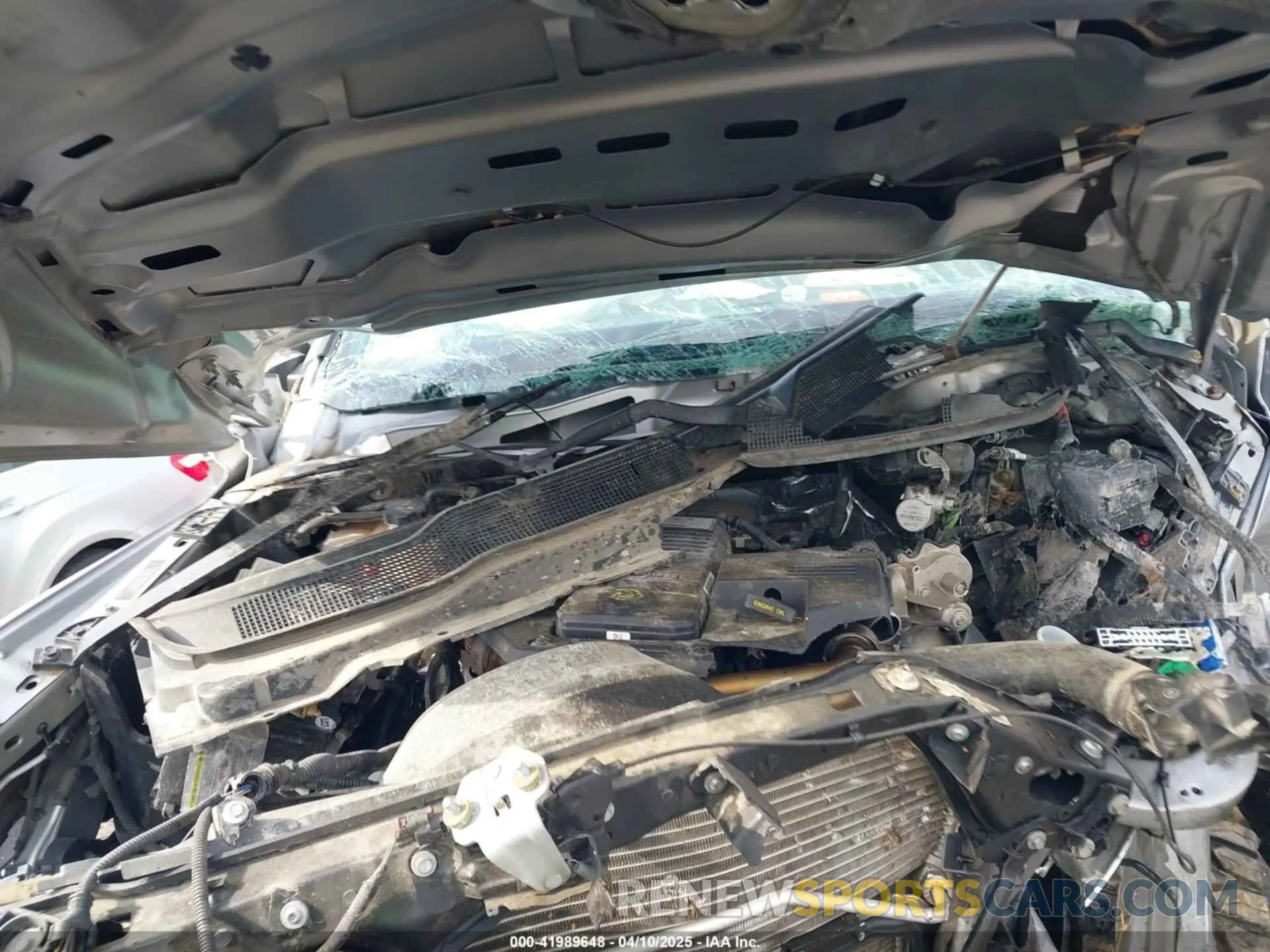 10 Photograph of a damaged car 3C6UR5FL5MG516837 RAM 2500 2021
