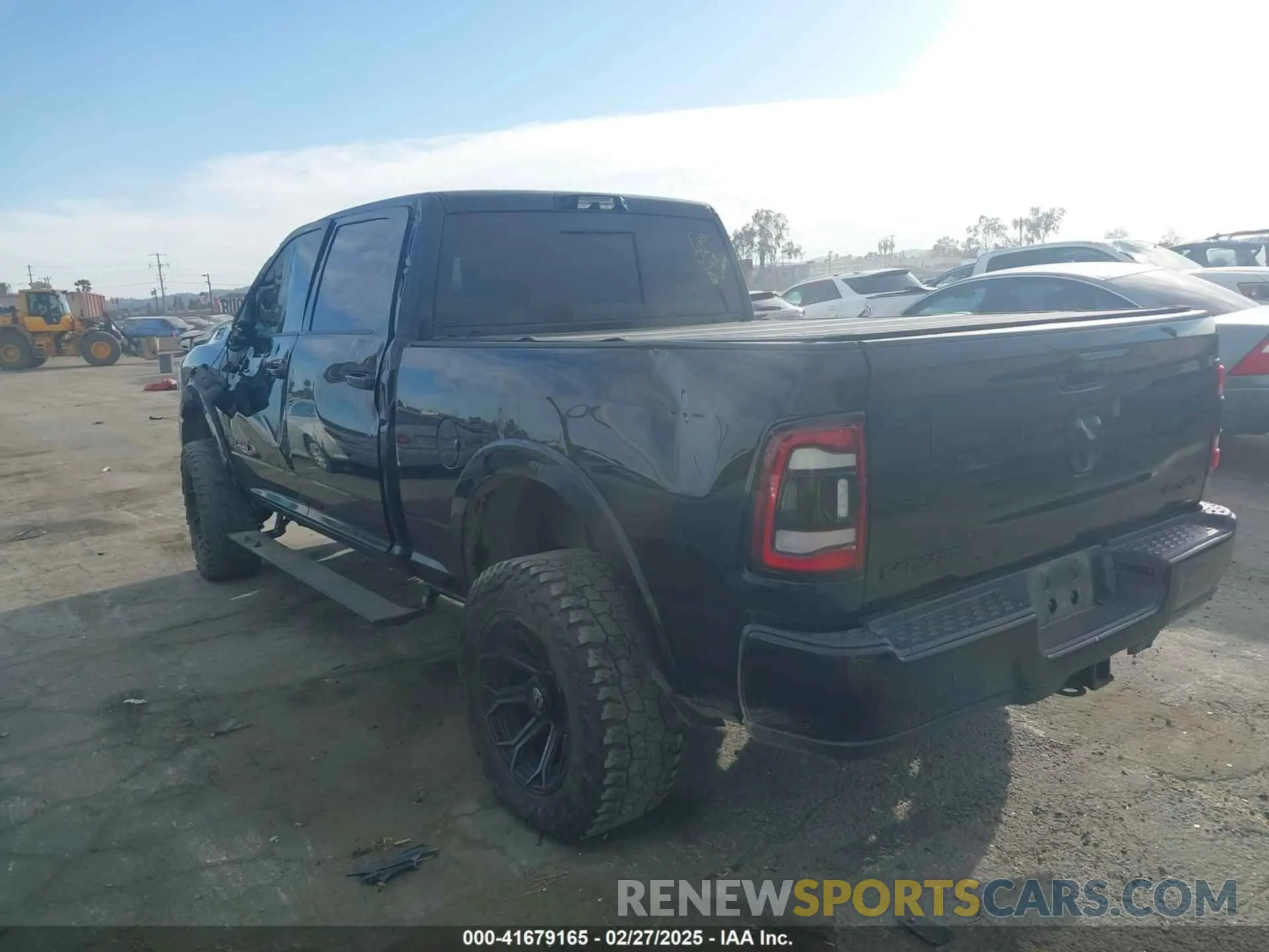 3 Photograph of a damaged car 3C6UR5FL7MG590681 RAM 2500 2021