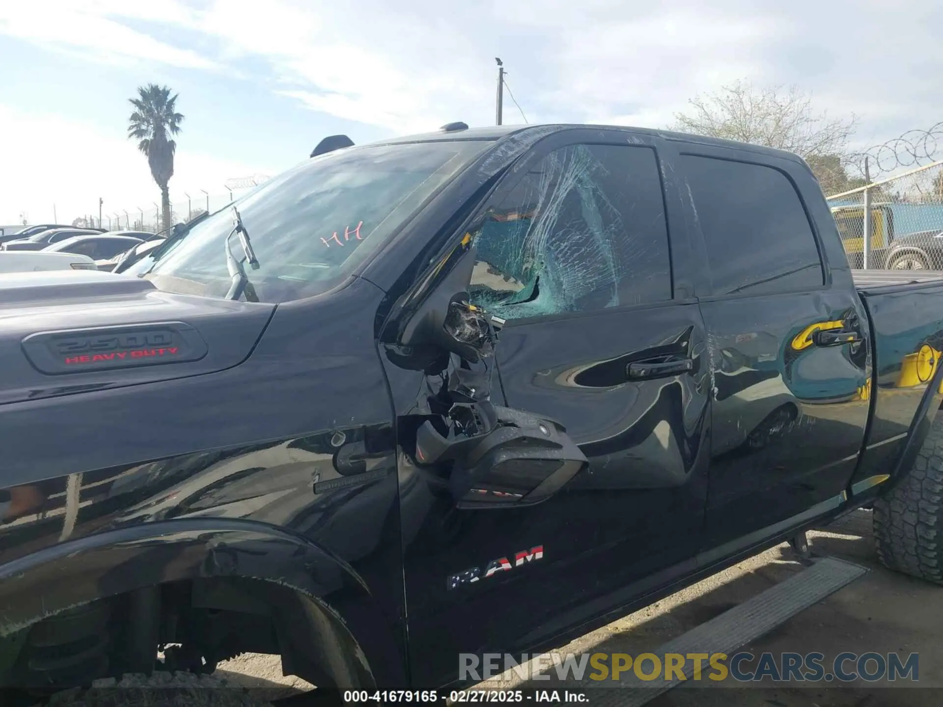 6 Photograph of a damaged car 3C6UR5FL7MG590681 RAM 2500 2021