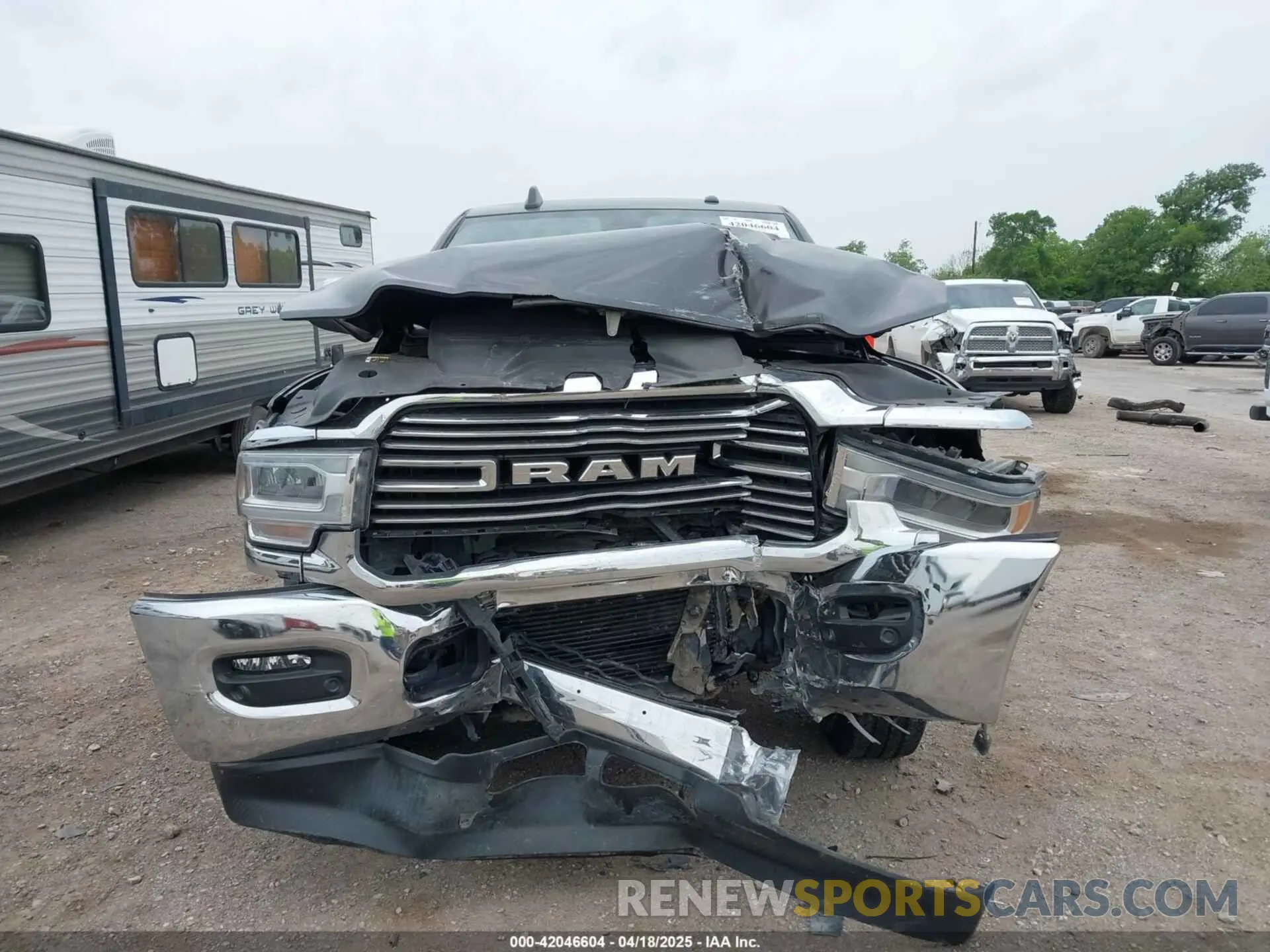 12 Photograph of a damaged car 3C6UR5FL7MG612467 RAM 2500 2021