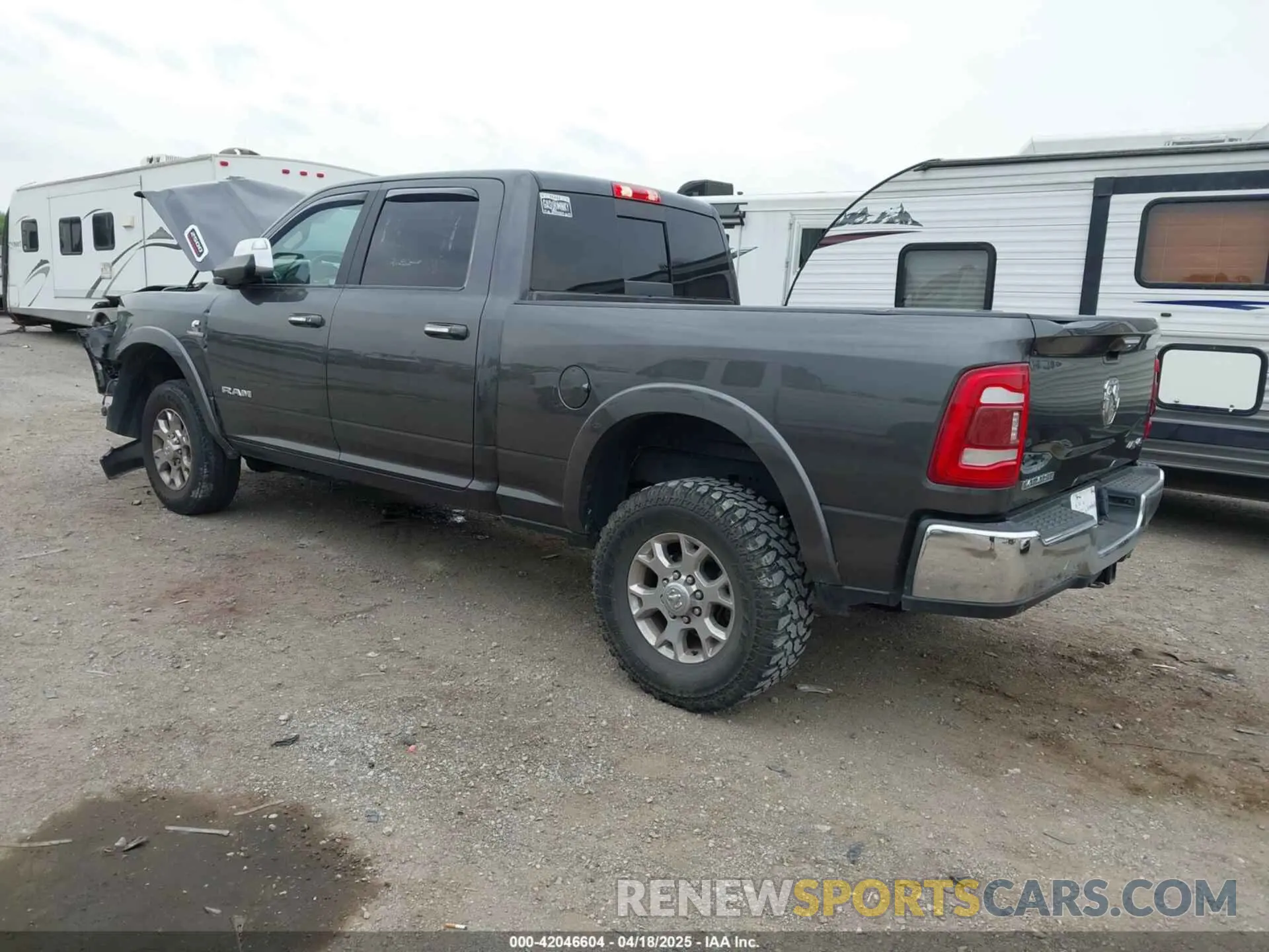 3 Photograph of a damaged car 3C6UR5FL7MG612467 RAM 2500 2021