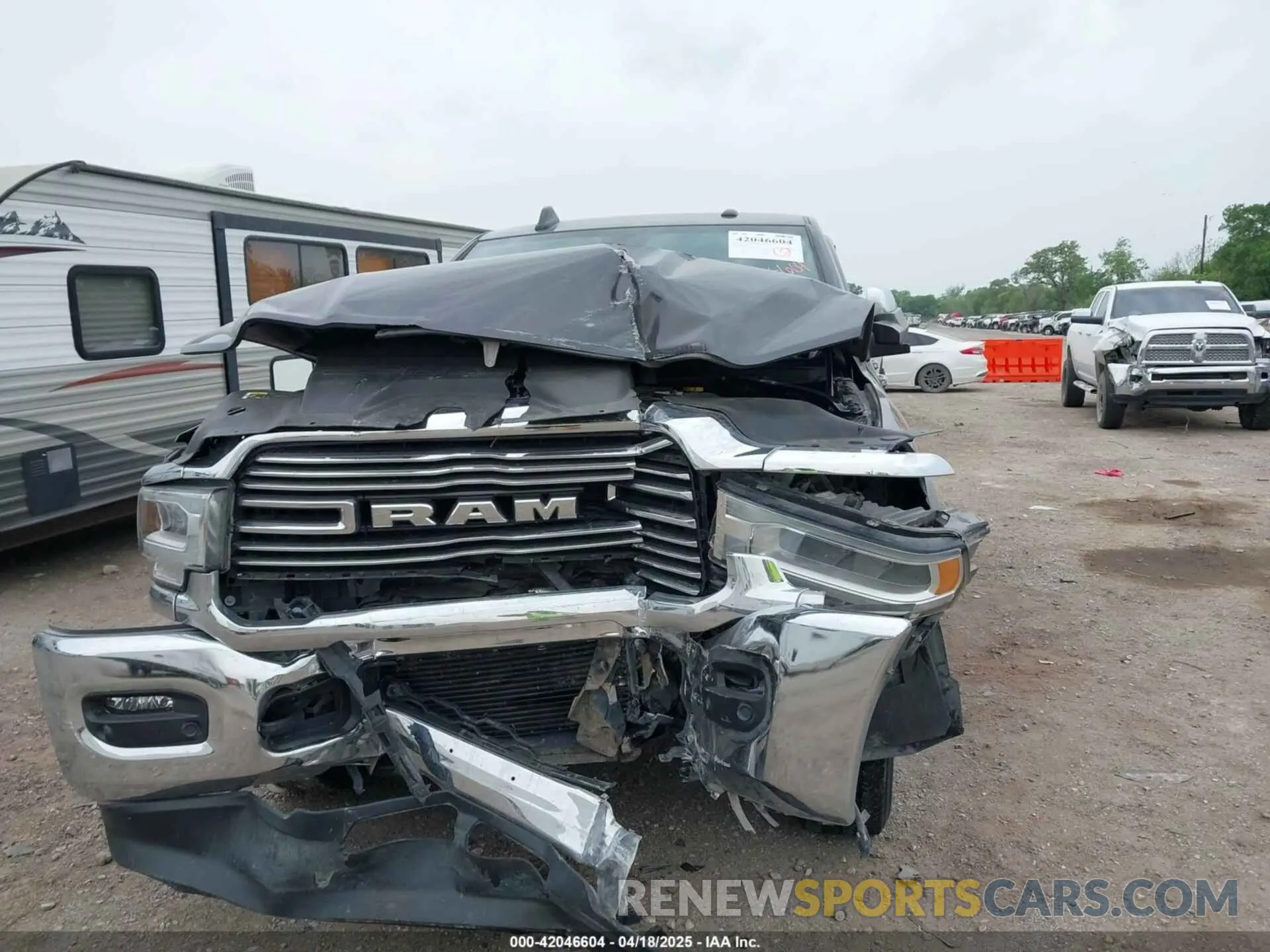 6 Photograph of a damaged car 3C6UR5FL7MG612467 RAM 2500 2021