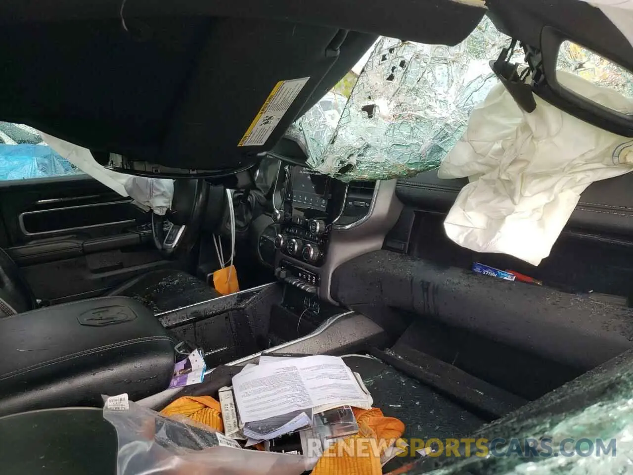 8 Photograph of a damaged car 3C6UR5FL8MG534877 RAM 2500 2021