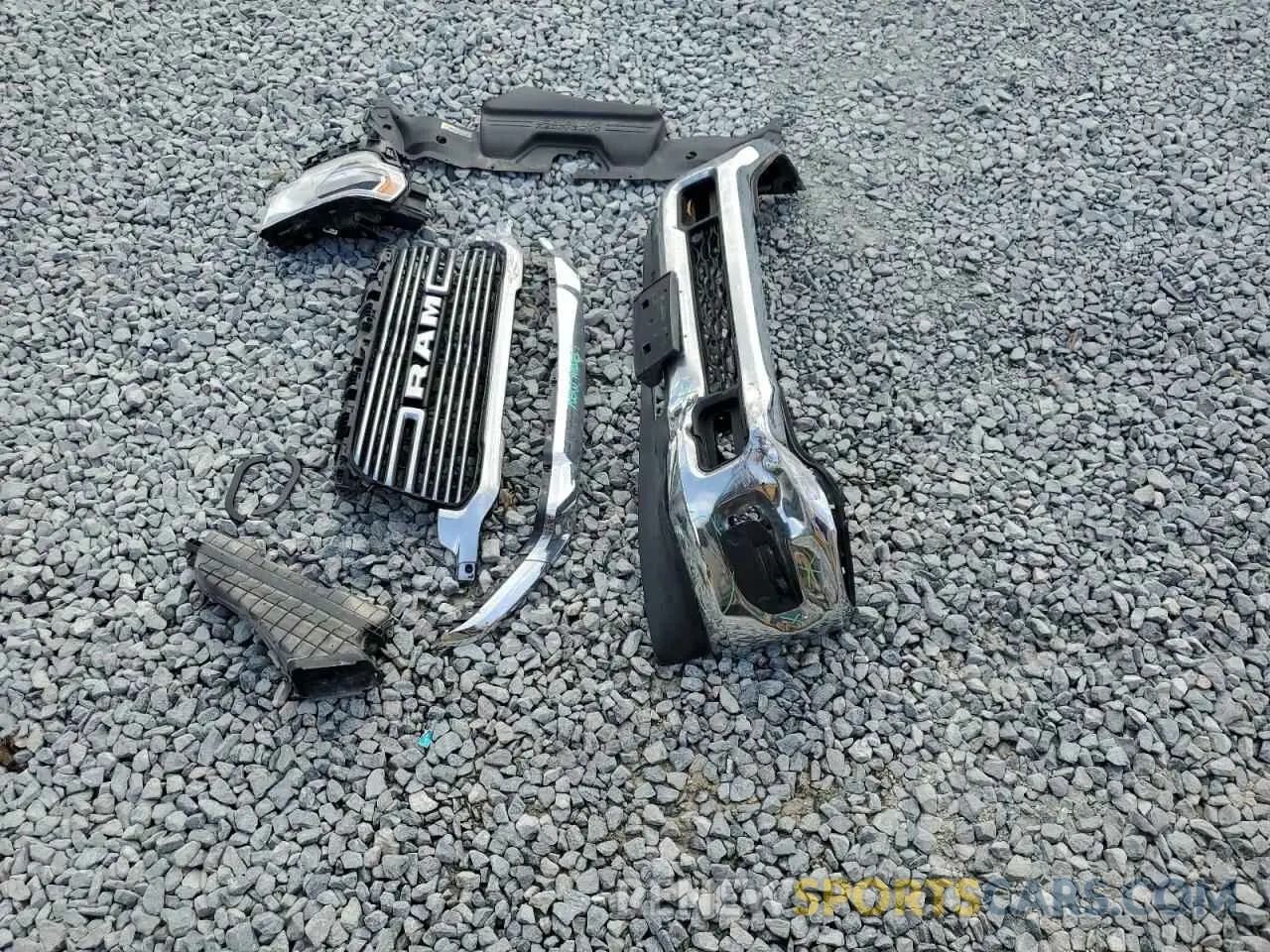 12 Photograph of a damaged car 3C6UR5FL8MG675819 RAM 2500 2021