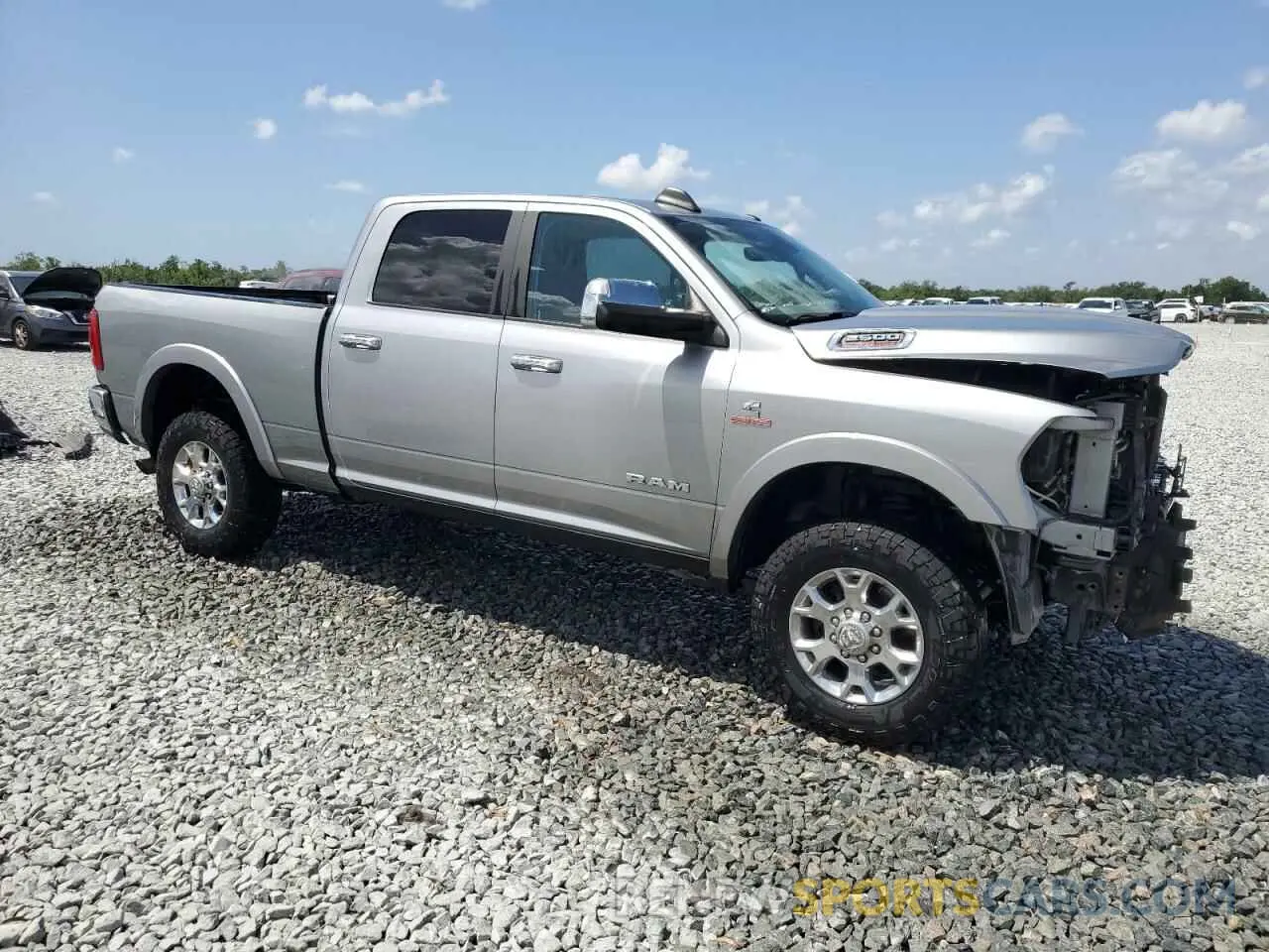 4 Photograph of a damaged car 3C6UR5FL8MG675819 RAM 2500 2021