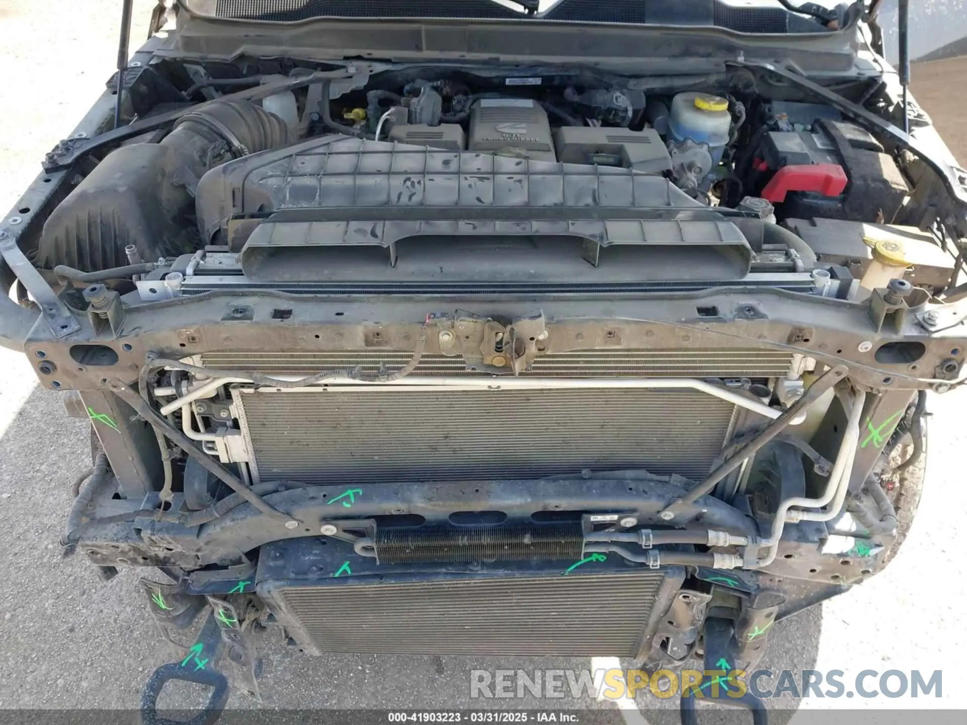 10 Photograph of a damaged car 3C6UR5FLXMG630400 RAM 2500 2021