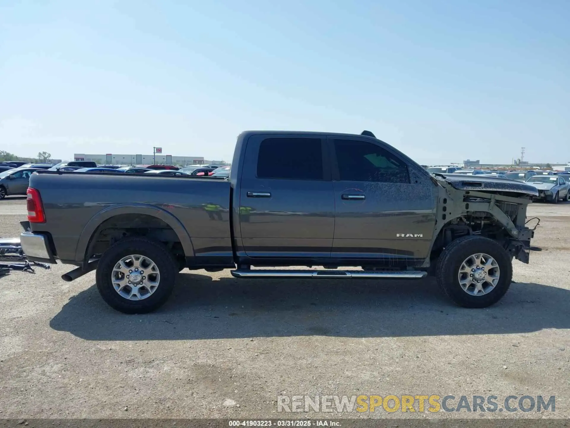 14 Photograph of a damaged car 3C6UR5FLXMG630400 RAM 2500 2021