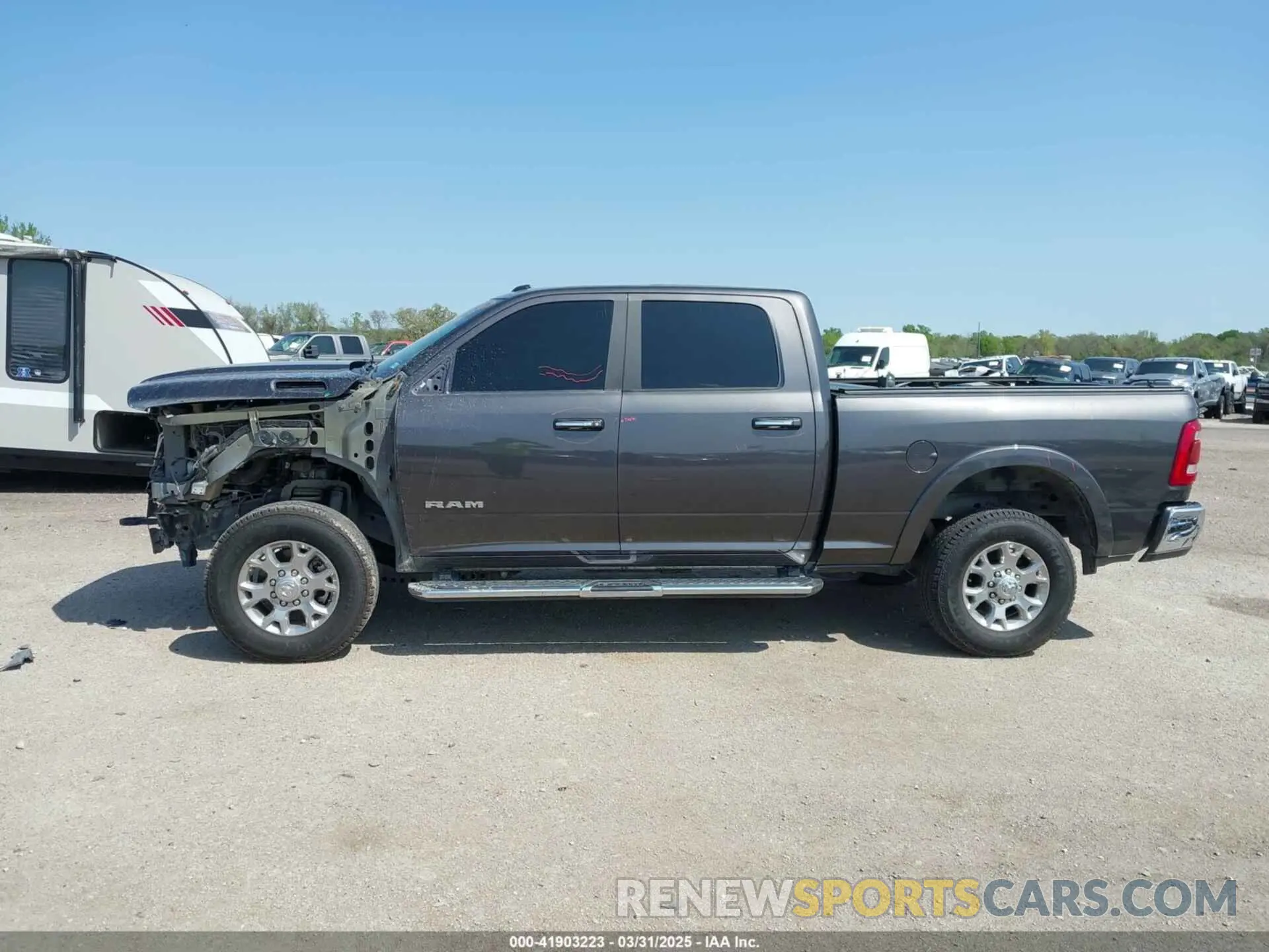 15 Photograph of a damaged car 3C6UR5FLXMG630400 RAM 2500 2021