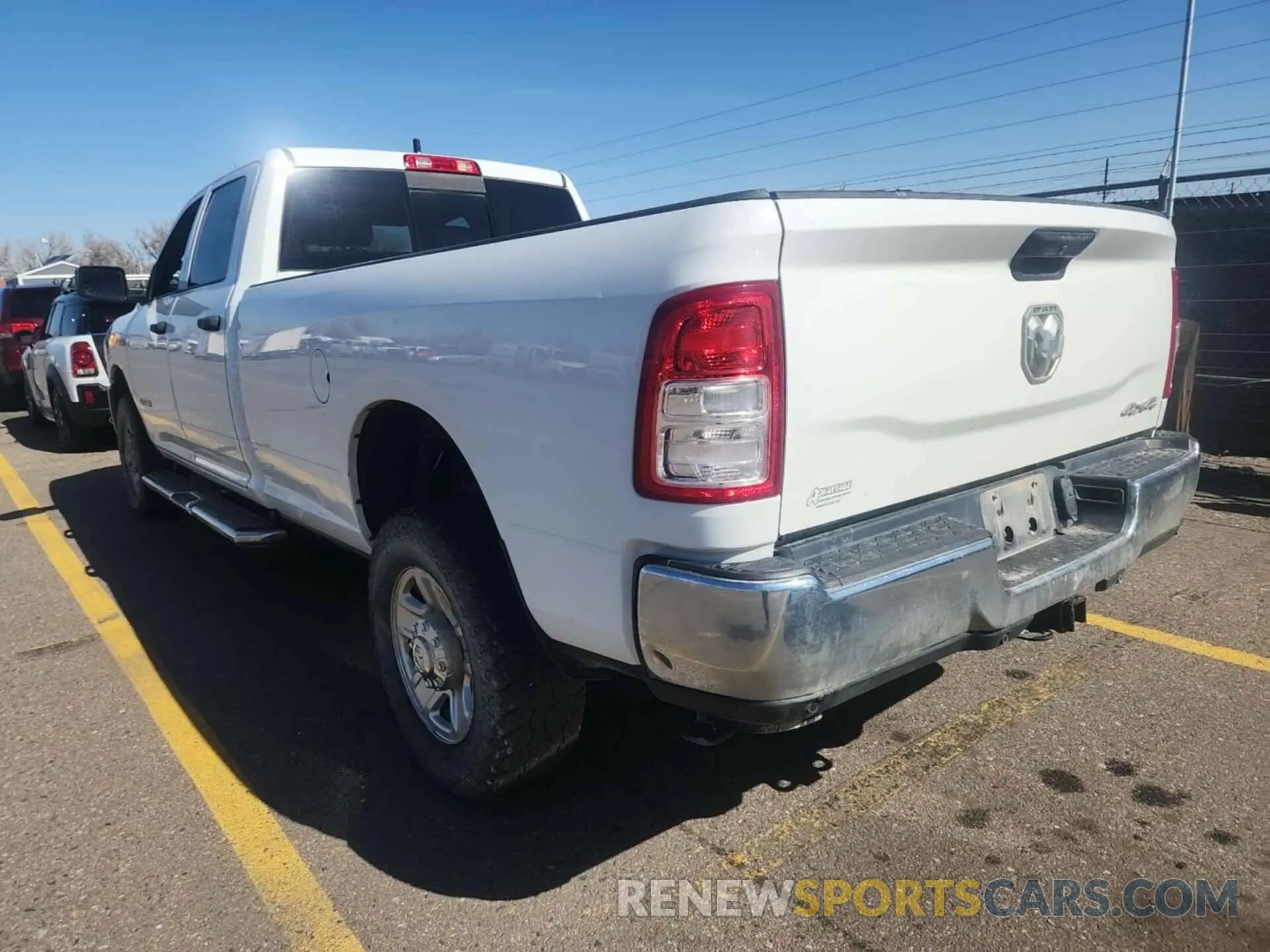 8 Photograph of a damaged car 3C6UR5HJ4MG585692 RAM 2500 2021