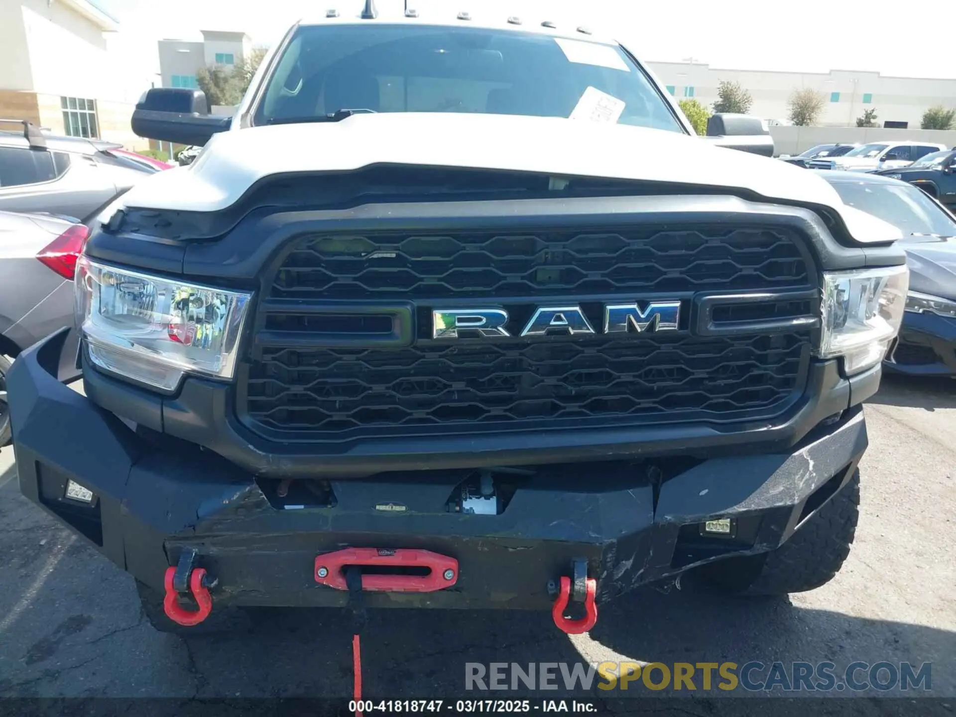 10 Photograph of a damaged car 3C6UR5HJ5MG606694 RAM 2500 2021