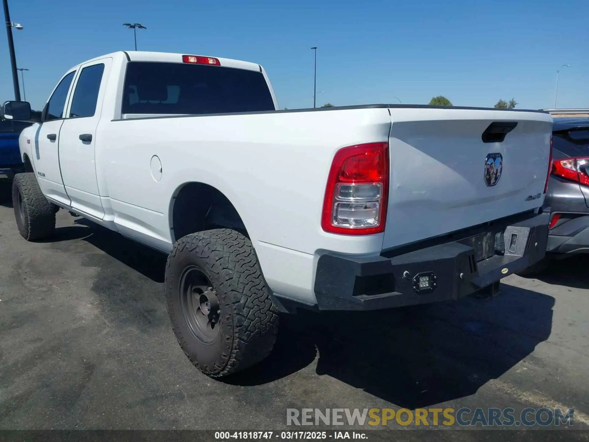 3 Photograph of a damaged car 3C6UR5HJ5MG606694 RAM 2500 2021