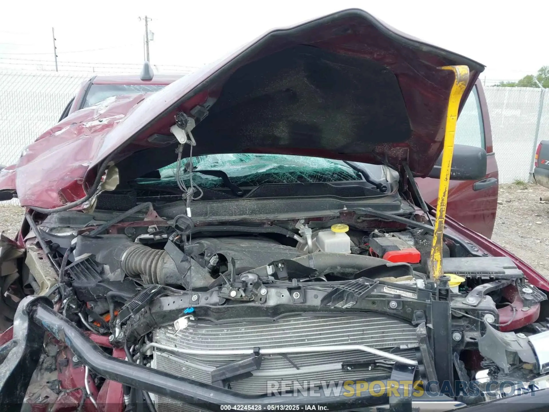 10 Photograph of a damaged car 3C6UR5HJ8MG661057 RAM 2500 2021