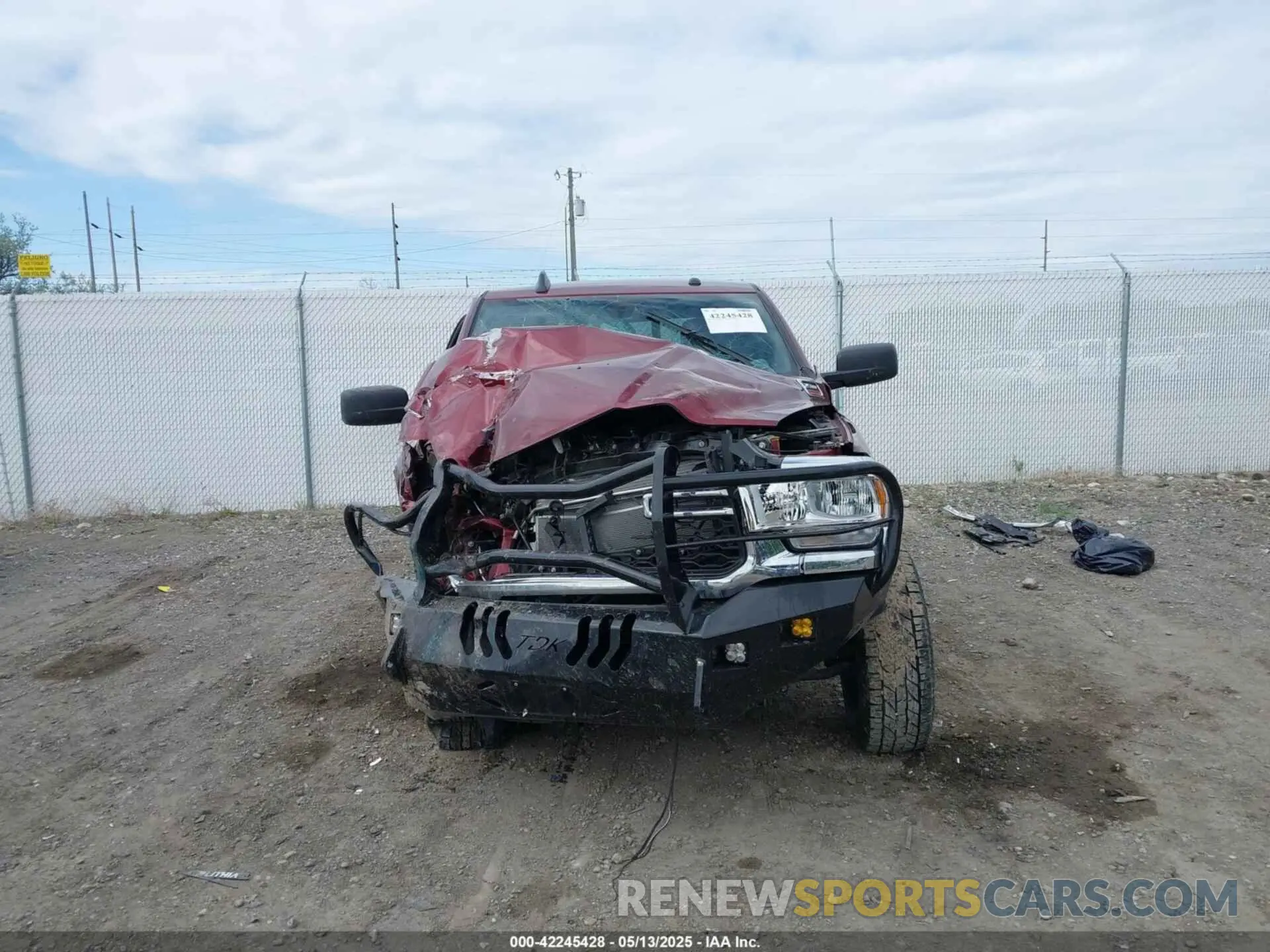 13 Photograph of a damaged car 3C6UR5HJ8MG661057 RAM 2500 2021