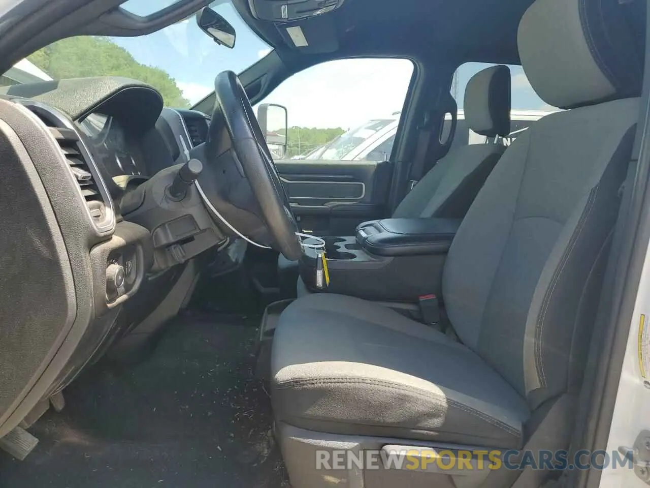 7 Photograph of a damaged car 3C6UR5JL2MG554761 RAM 2500 2021