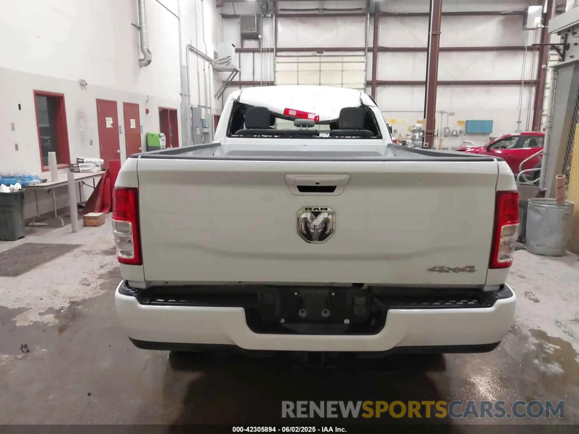 16 Photograph of a damaged car 3C6UR5JL5MG554642 RAM 2500 2021