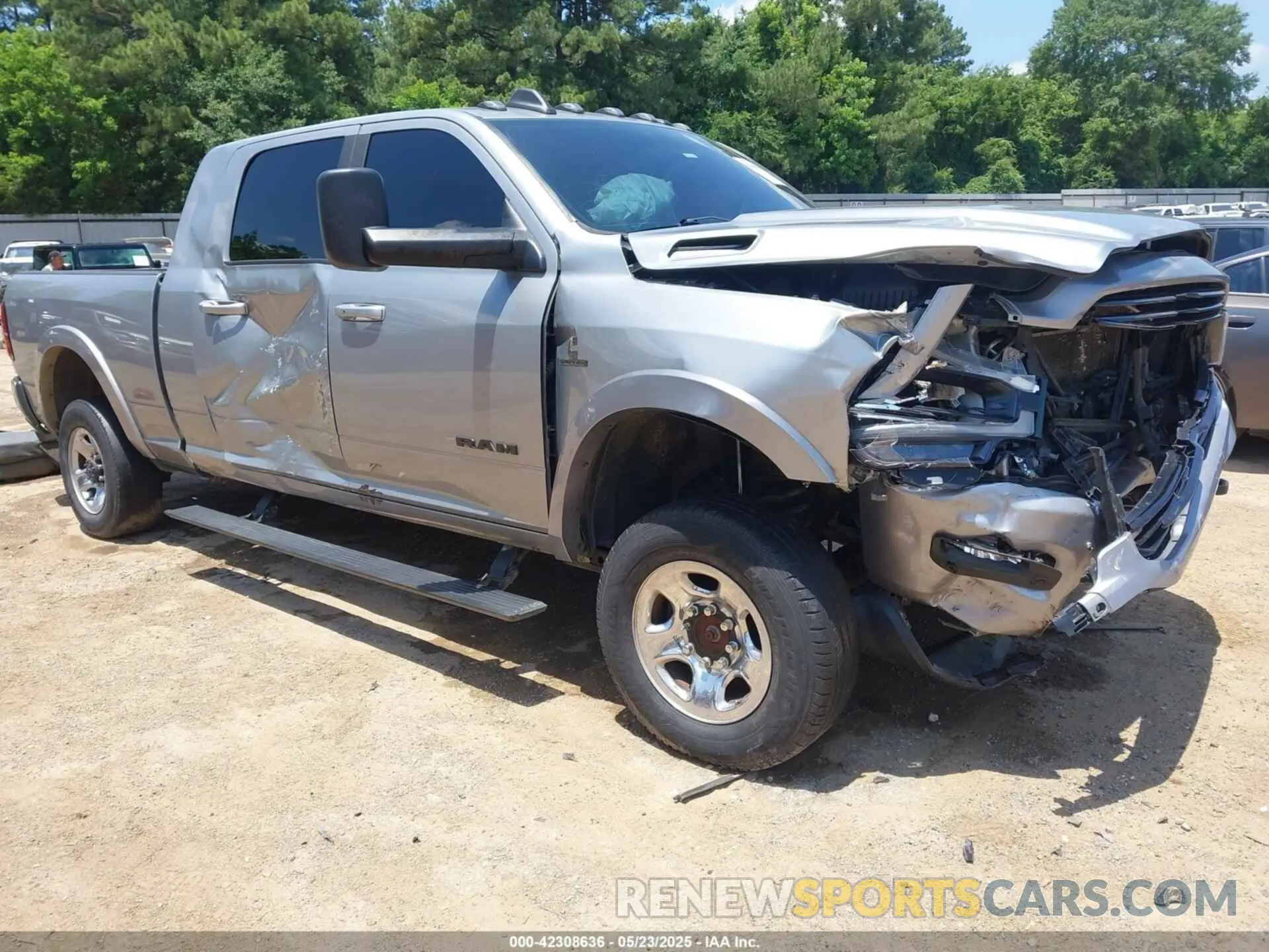 1 Photograph of a damaged car 3C6UR5NL2MG509717 RAM 2500 2021