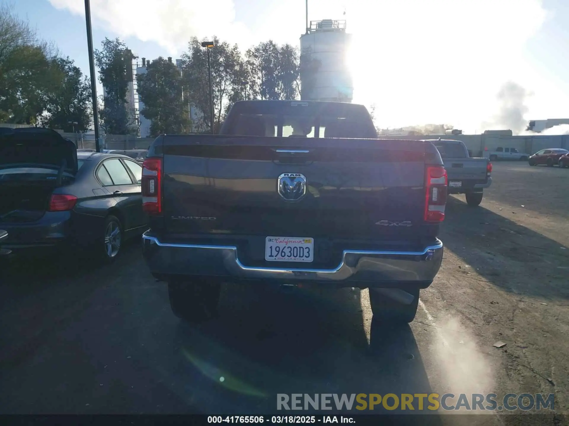 17 Photograph of a damaged car 3C6UR5SJ5MG500657 RAM 2500 2021