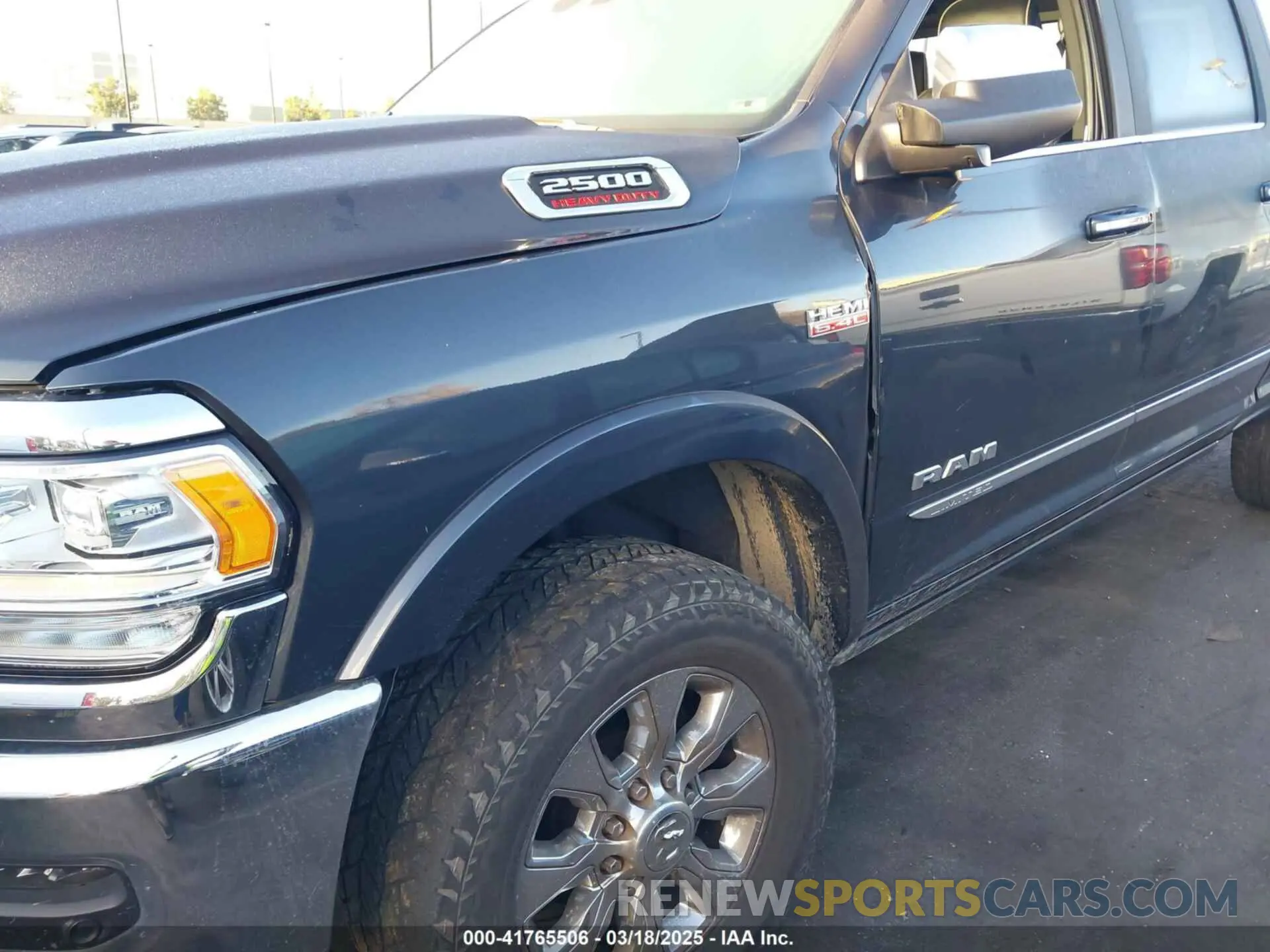 18 Photograph of a damaged car 3C6UR5SJ5MG500657 RAM 2500 2021