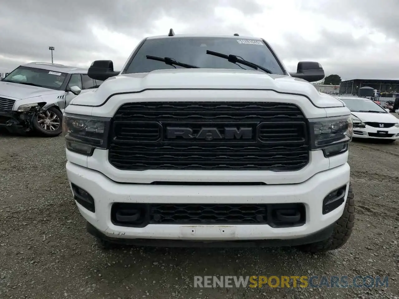 5 Photograph of a damaged car 3C6UR5SL5MG653685 RAM 2500 2021