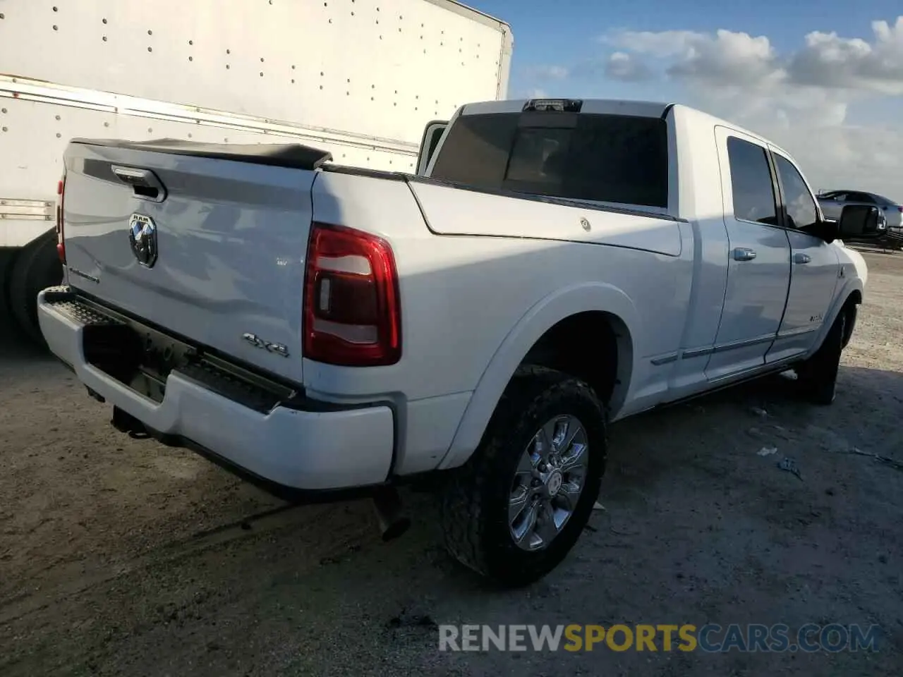 3 Photograph of a damaged car 3C6UR5TL8MG501236 RAM 2500 2021