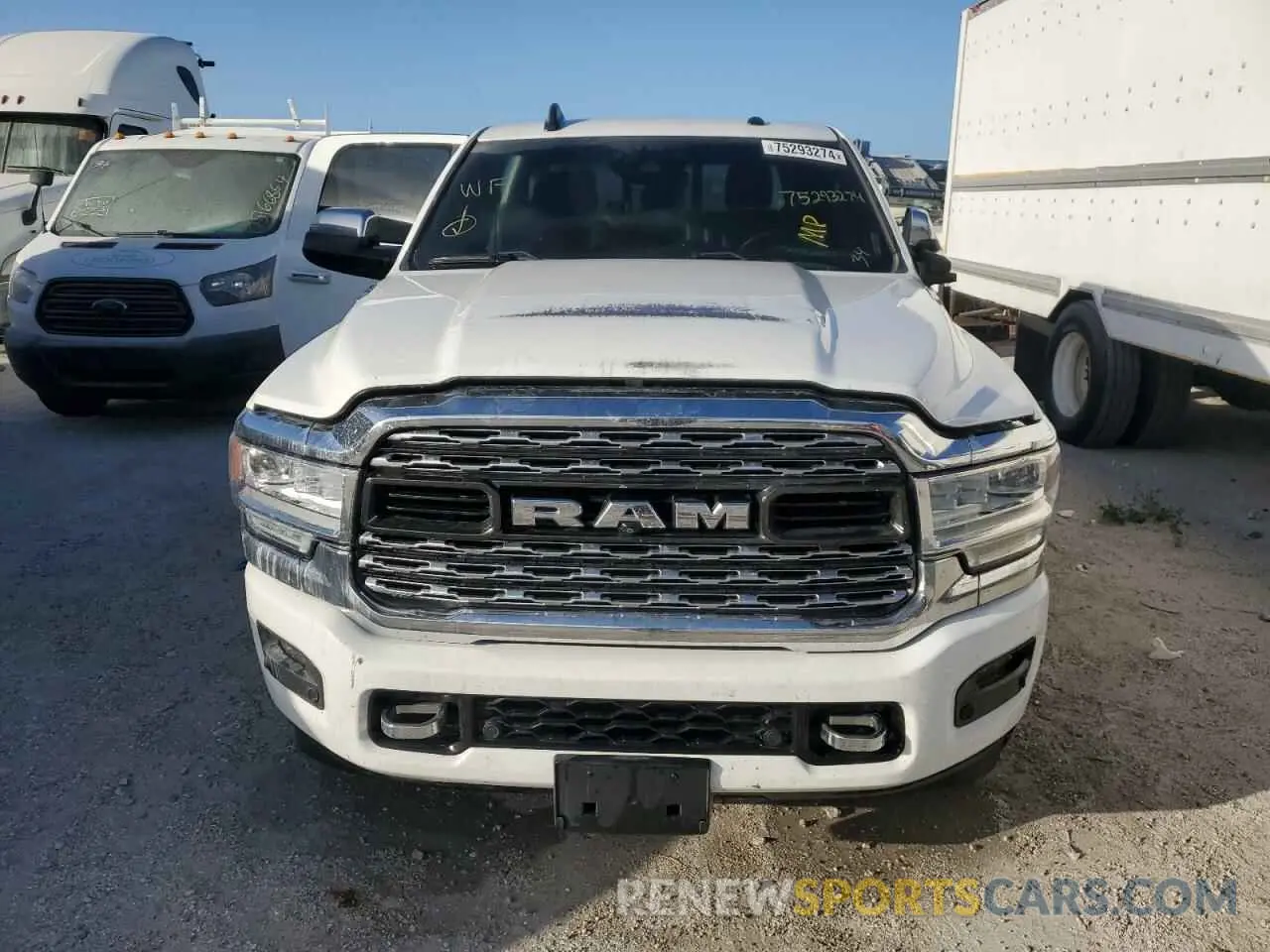 5 Photograph of a damaged car 3C6UR5TL8MG501236 RAM 2500 2021