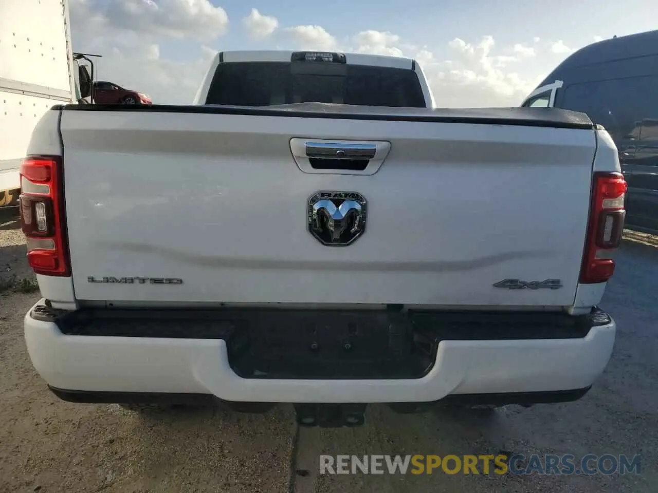 6 Photograph of a damaged car 3C6UR5TL8MG501236 RAM 2500 2021