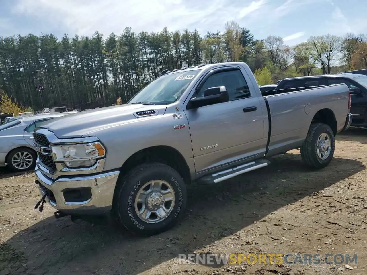 1 Photograph of a damaged car 3C6MR5AJ6NG418830 RAM 2500 2022