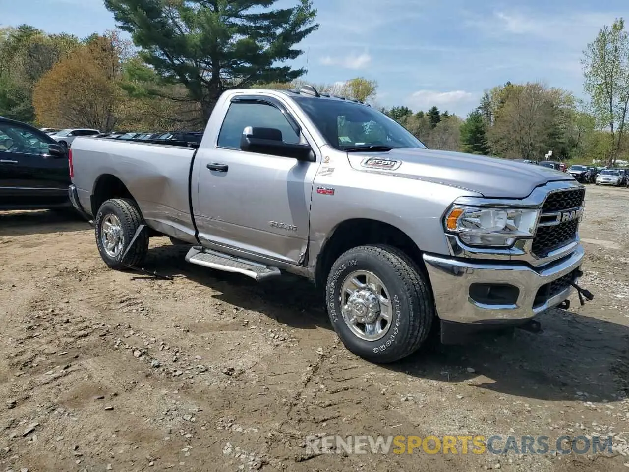 4 Photograph of a damaged car 3C6MR5AJ6NG418830 RAM 2500 2022