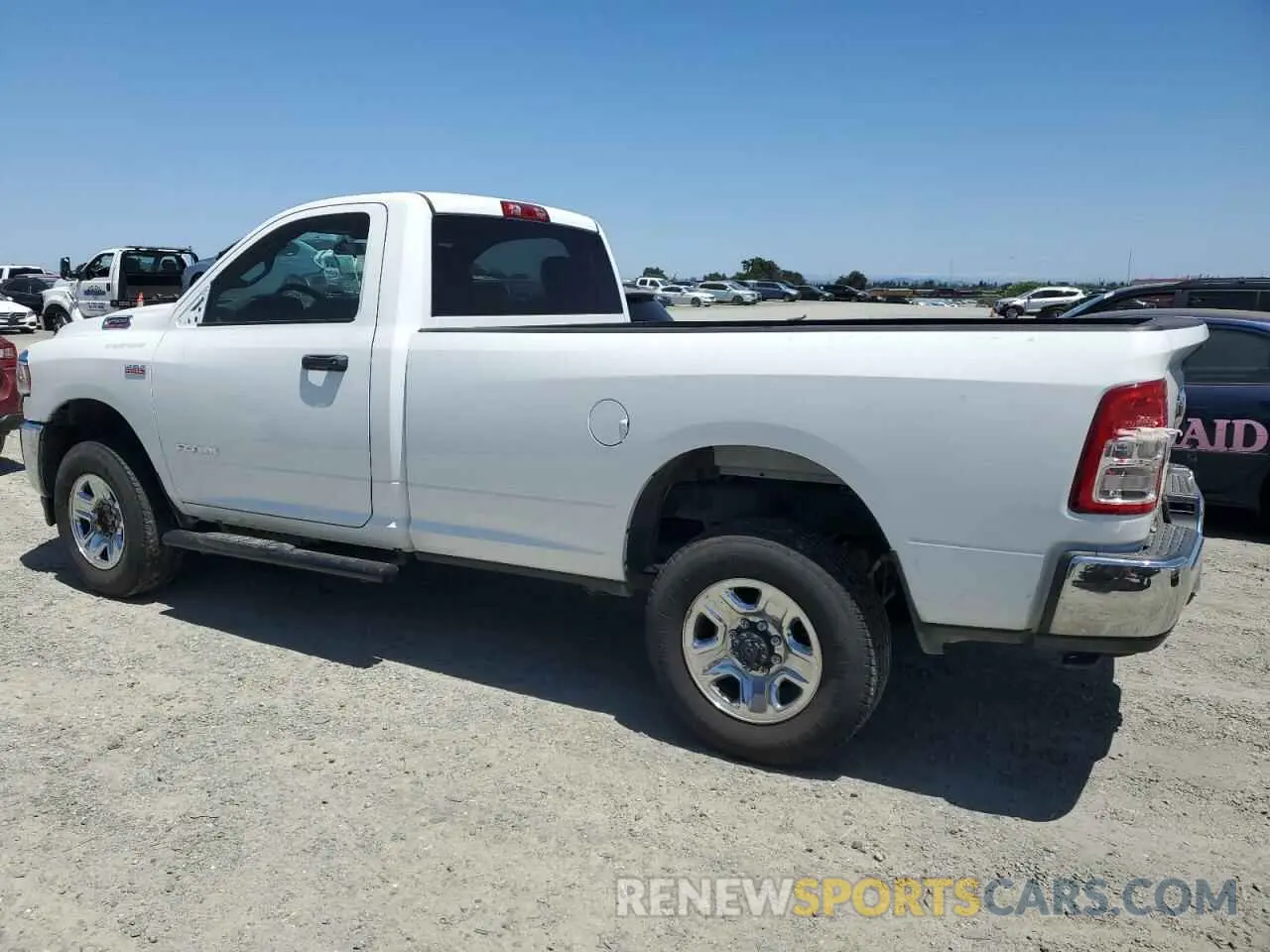2 Photograph of a damaged car 3C6MR5AJ9NG202258 RAM 2500 2022