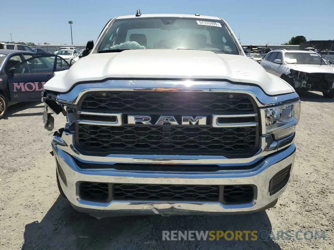 5 Photograph of a damaged car 3C6MR5AJ9NG202258 RAM 2500 2022