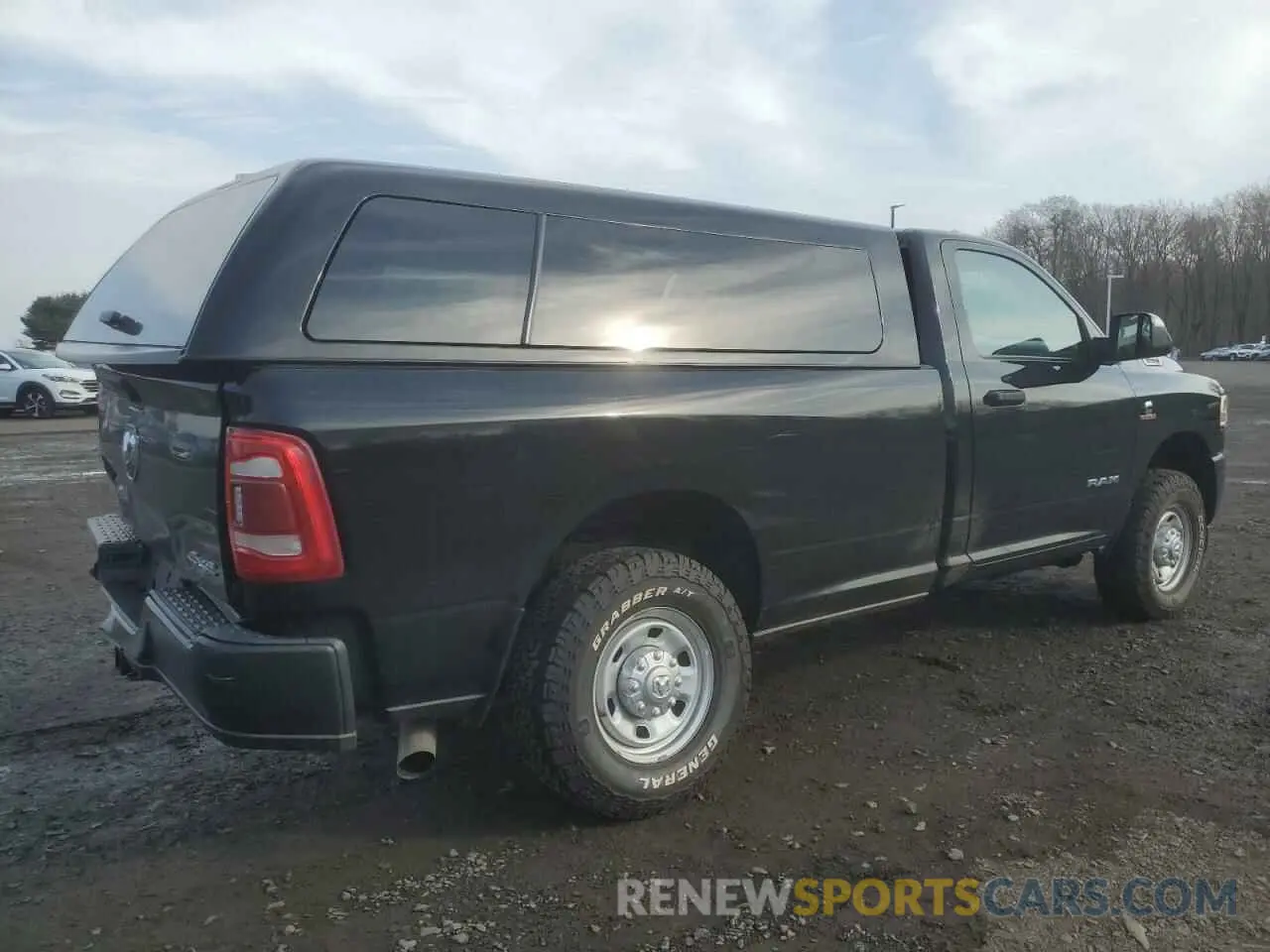 3 Photograph of a damaged car 3C6MR5AL9NG100086 RAM 2500 2022