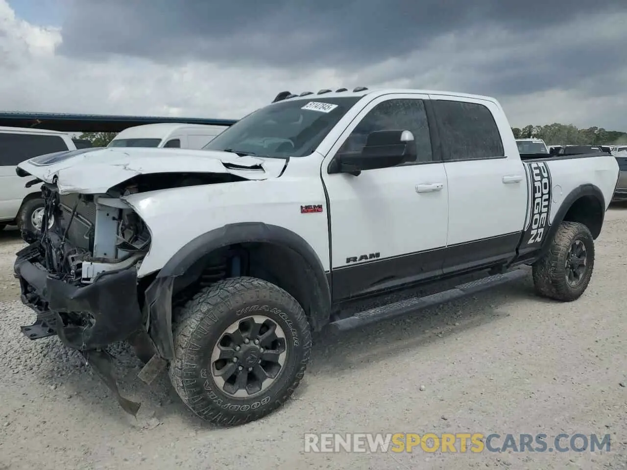 1 Photograph of a damaged car 3C6TR5EJ7NG250766 RAM 2500 2022