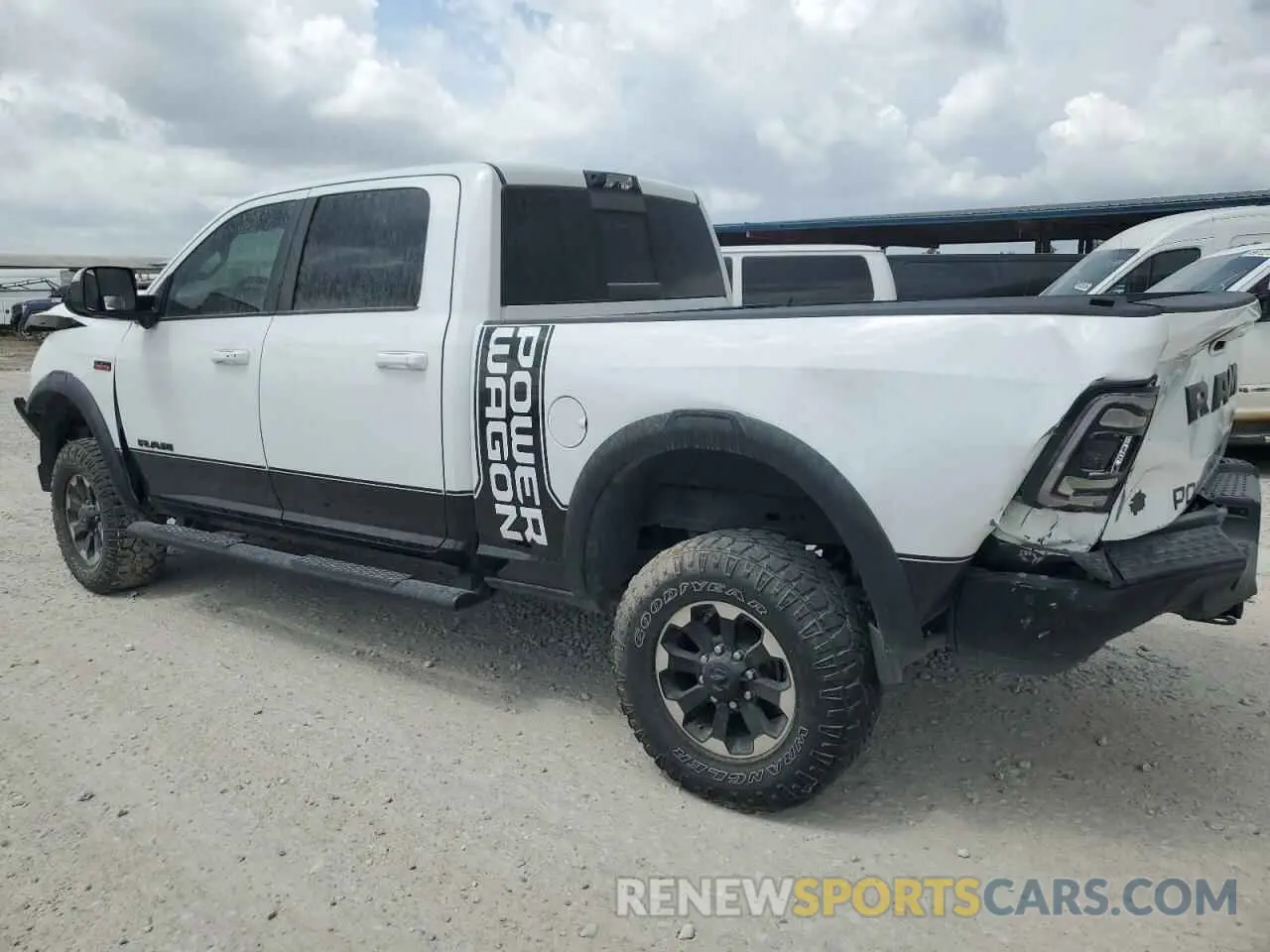 2 Photograph of a damaged car 3C6TR5EJ7NG250766 RAM 2500 2022