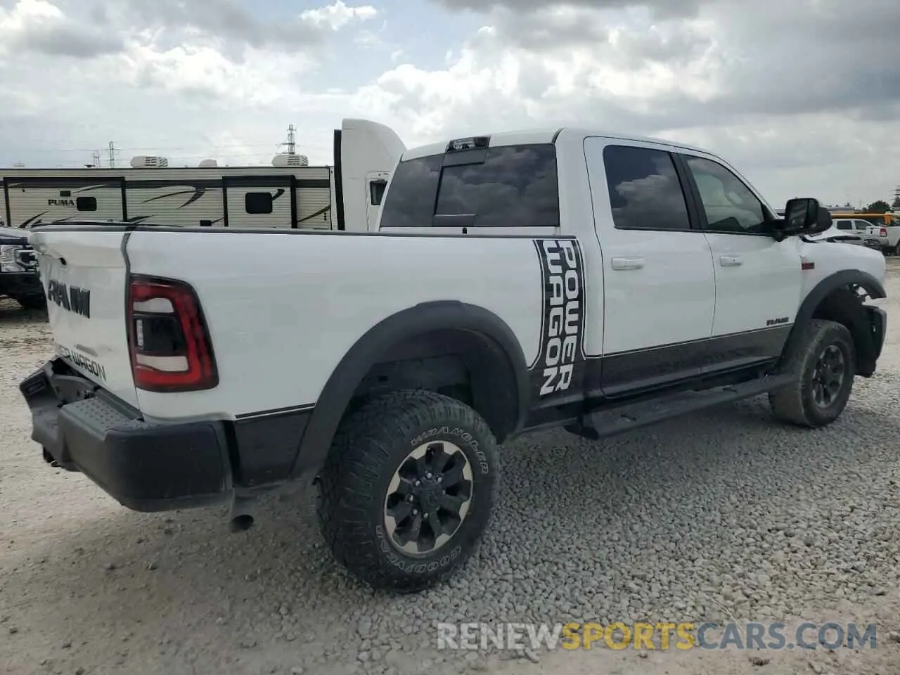 3 Photograph of a damaged car 3C6TR5EJ7NG250766 RAM 2500 2022