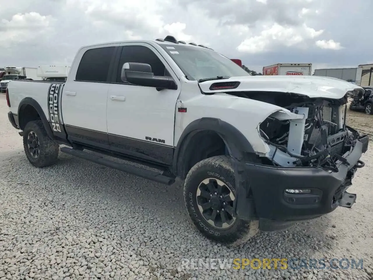 4 Photograph of a damaged car 3C6TR5EJ7NG250766 RAM 2500 2022