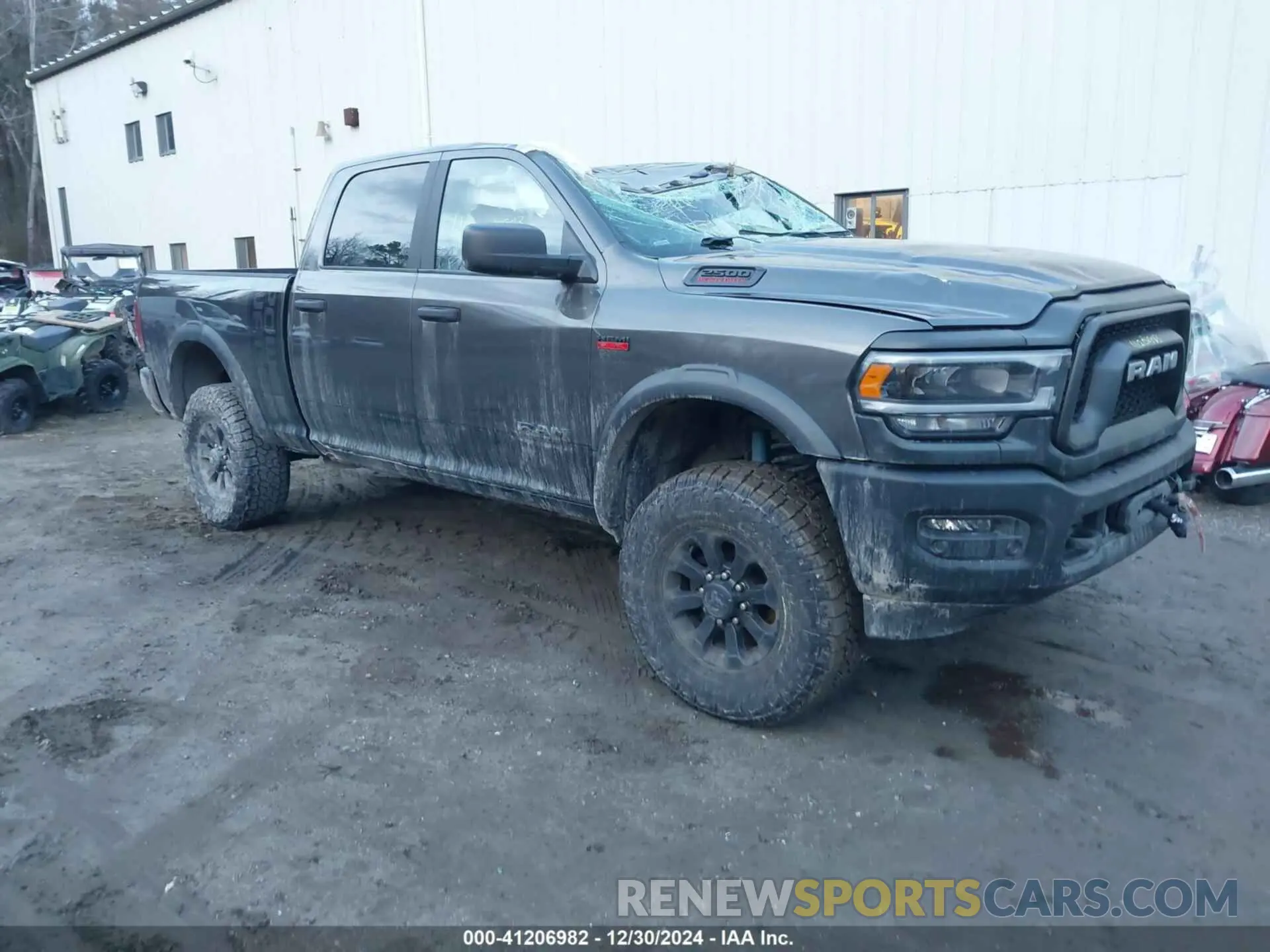 1 Photograph of a damaged car 3C6TR5EJ9NG165685 RAM 2500 2022