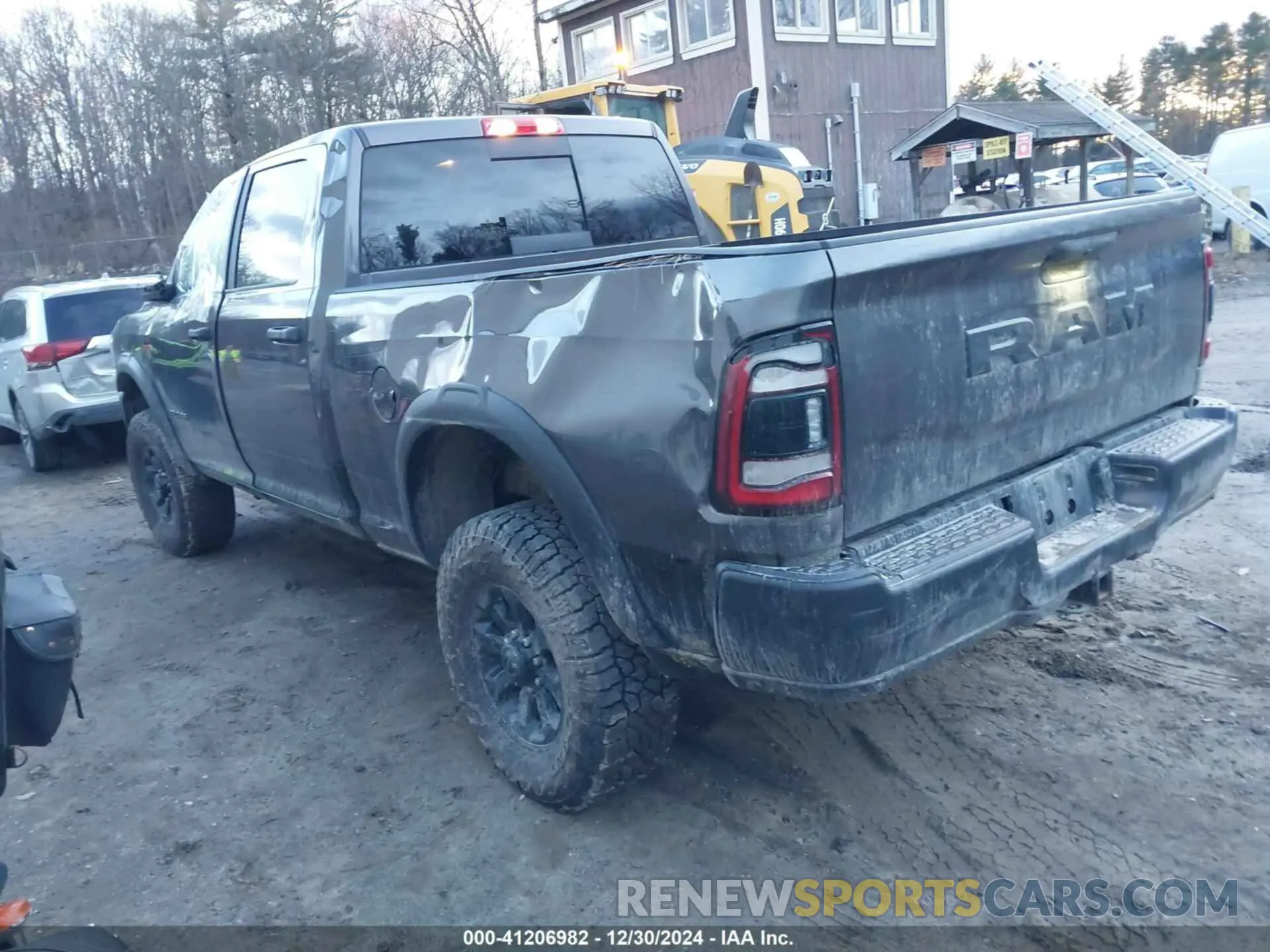 3 Photograph of a damaged car 3C6TR5EJ9NG165685 RAM 2500 2022